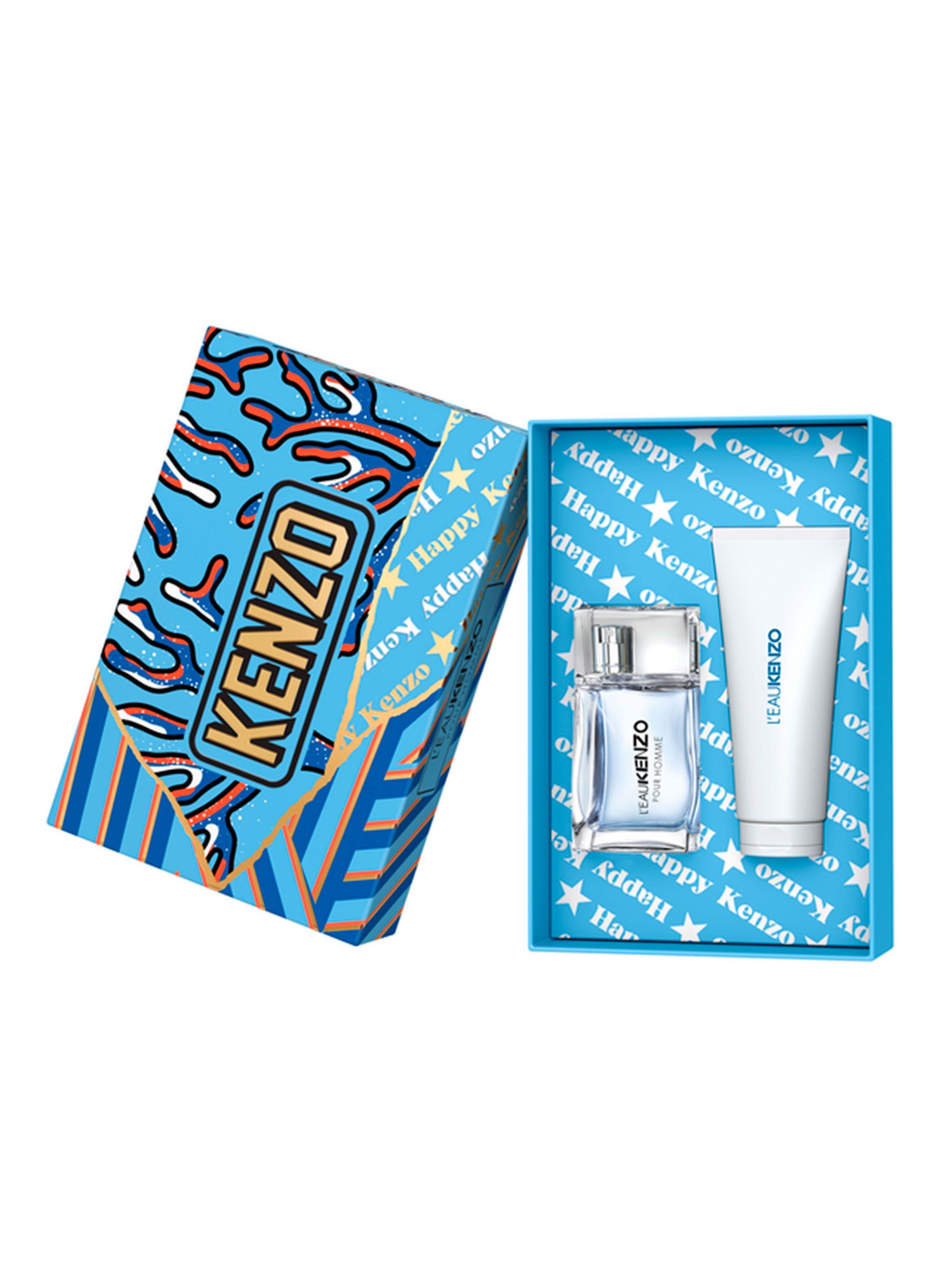 Set Perfume L'Eau Kenzo pour Homme EDT Hombre 30 ml + Crema Humectante 75 ml-1