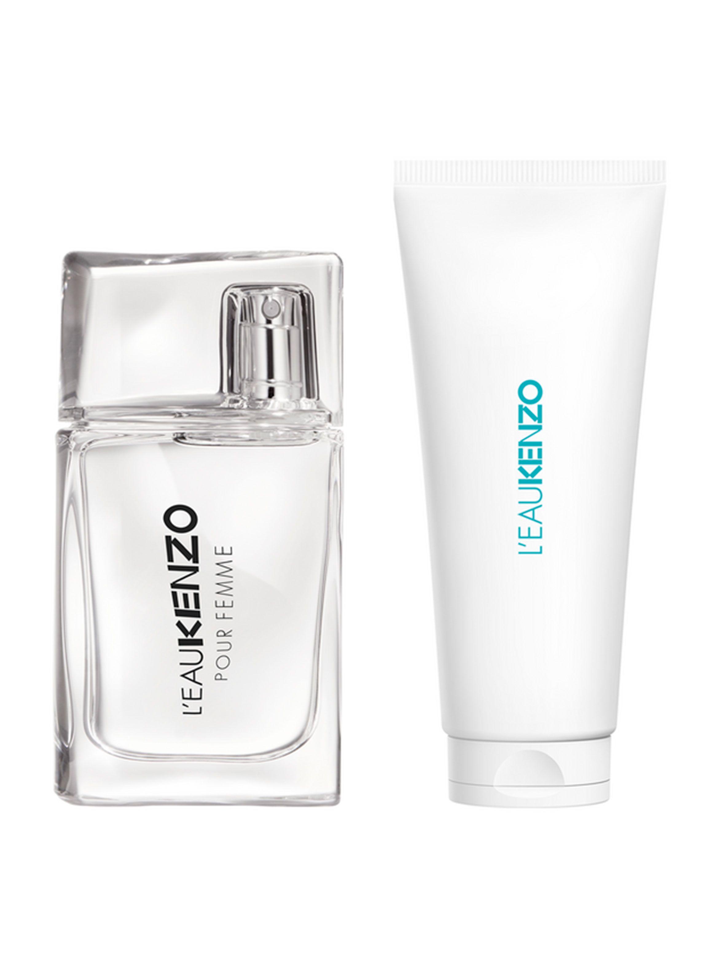 Set Perfume L'Eau Kenzo Pour Femme EDT Mujer 30 ml + Crema Humectante  75 ml-2