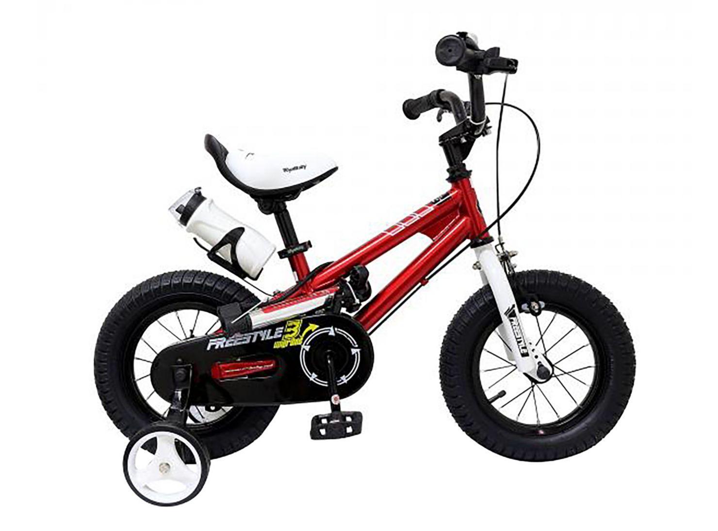 Bicicleta de Aprendizaje Royal Baby Aro 12" Freestyle Rojo-0