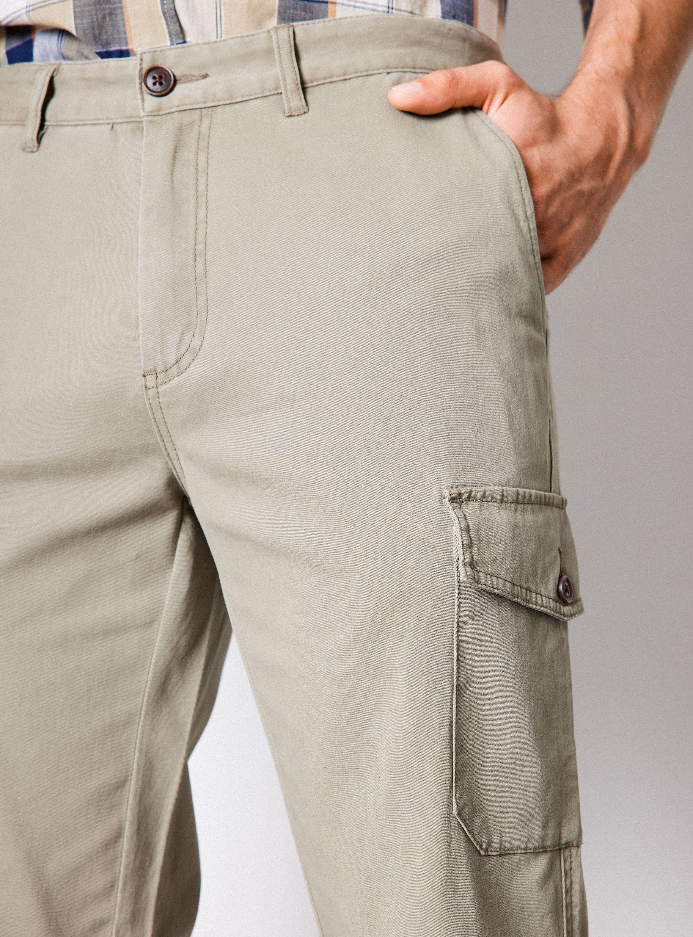 Pantalón Cargo Algodón-2
