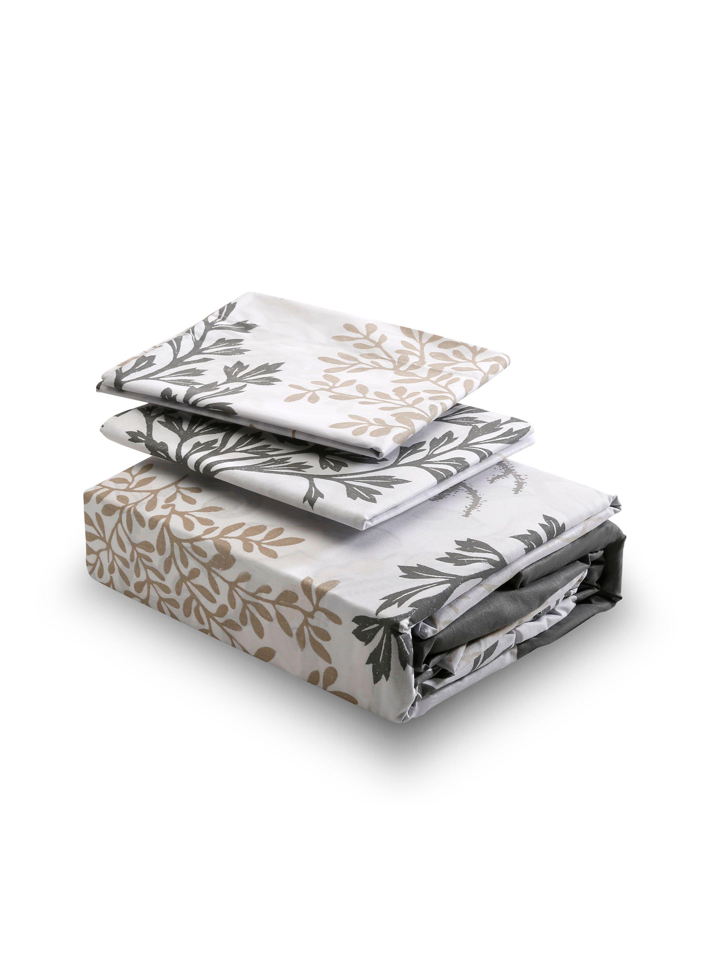 Sábanas 1 Plaza Mallorca 144 Hilos Coral Gris-1