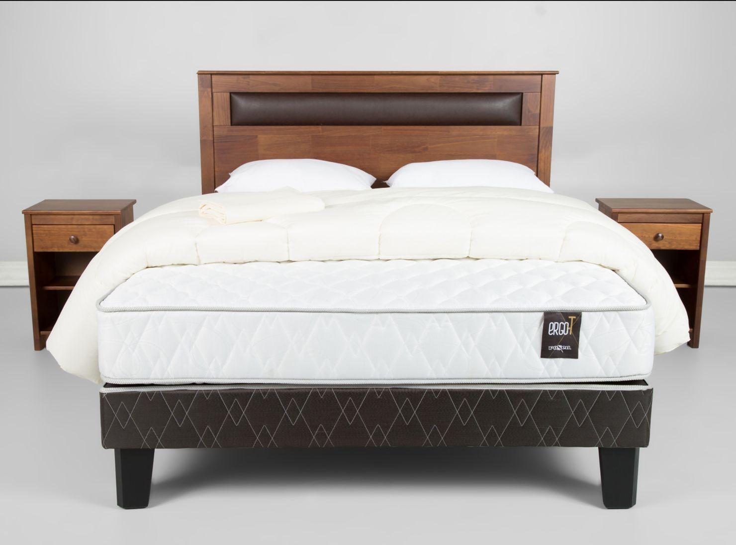 Cama Ergo T 2 Plazas + Set Ferrara + Set Textil-0