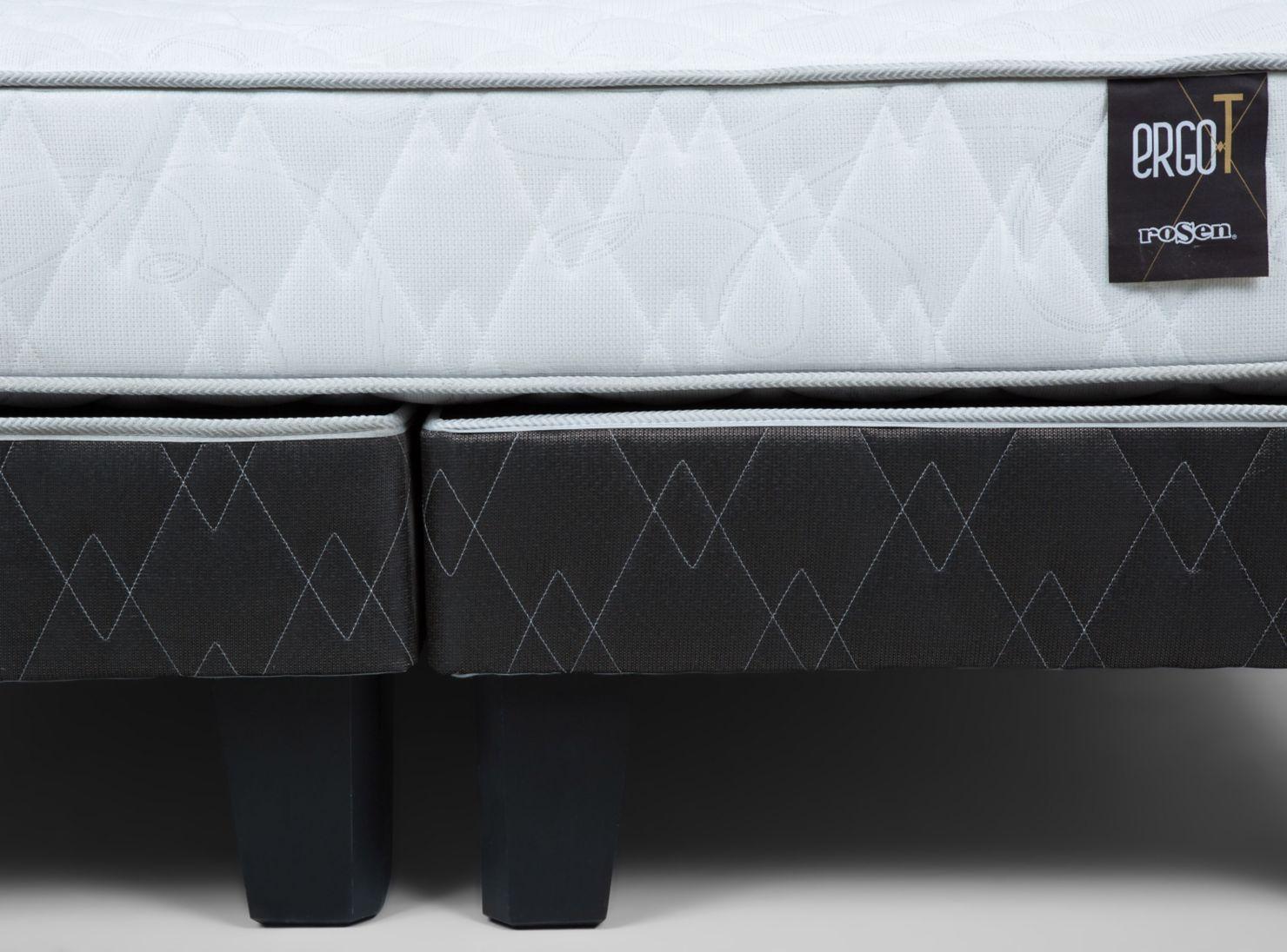 Cama Europea Ergo-T 2 Plazas Base Dividida + Set Muebles Ferrara-2