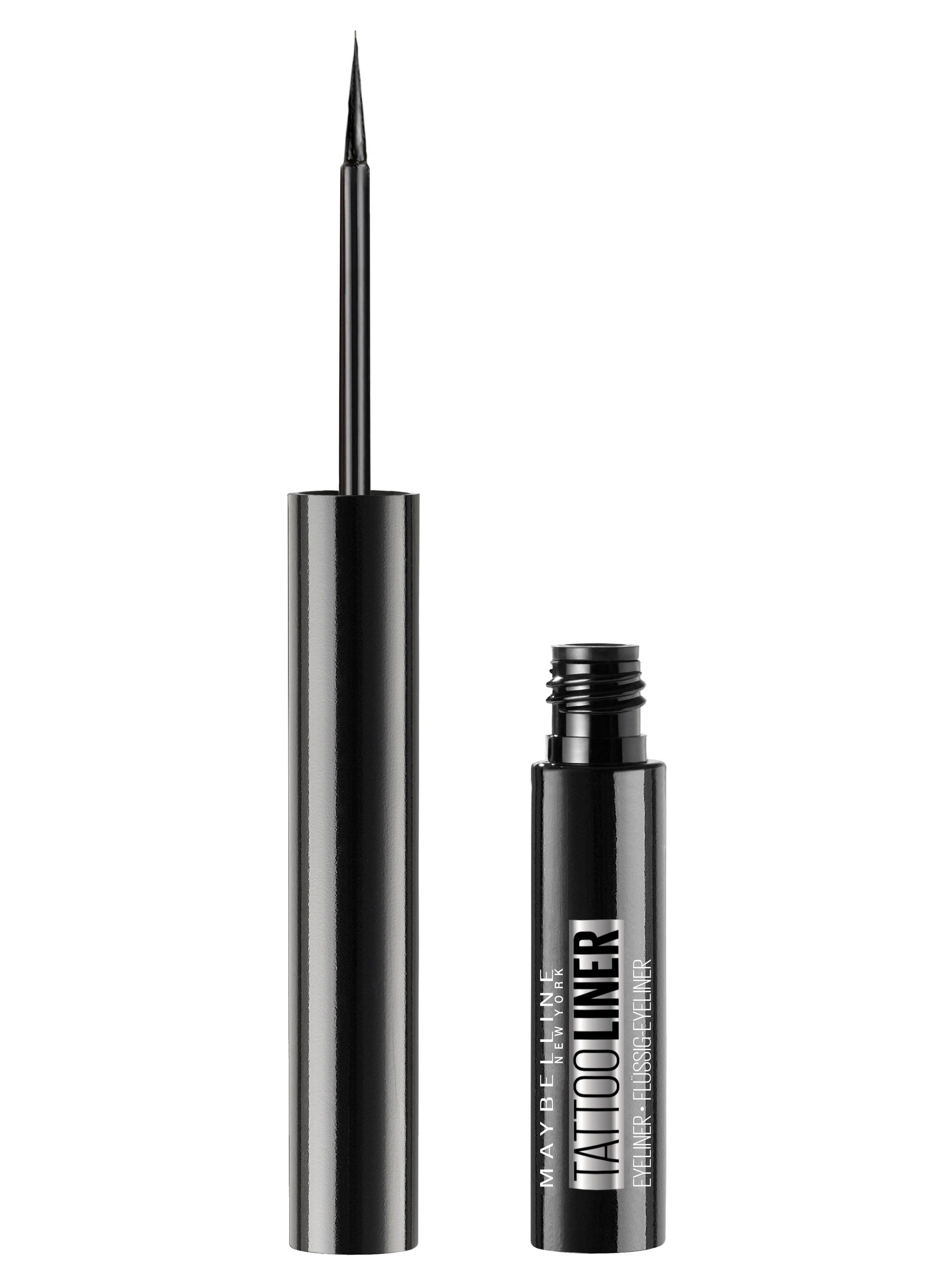 Delineador Maybelline de Ojos Líquido Tattoo Liner Negro-0