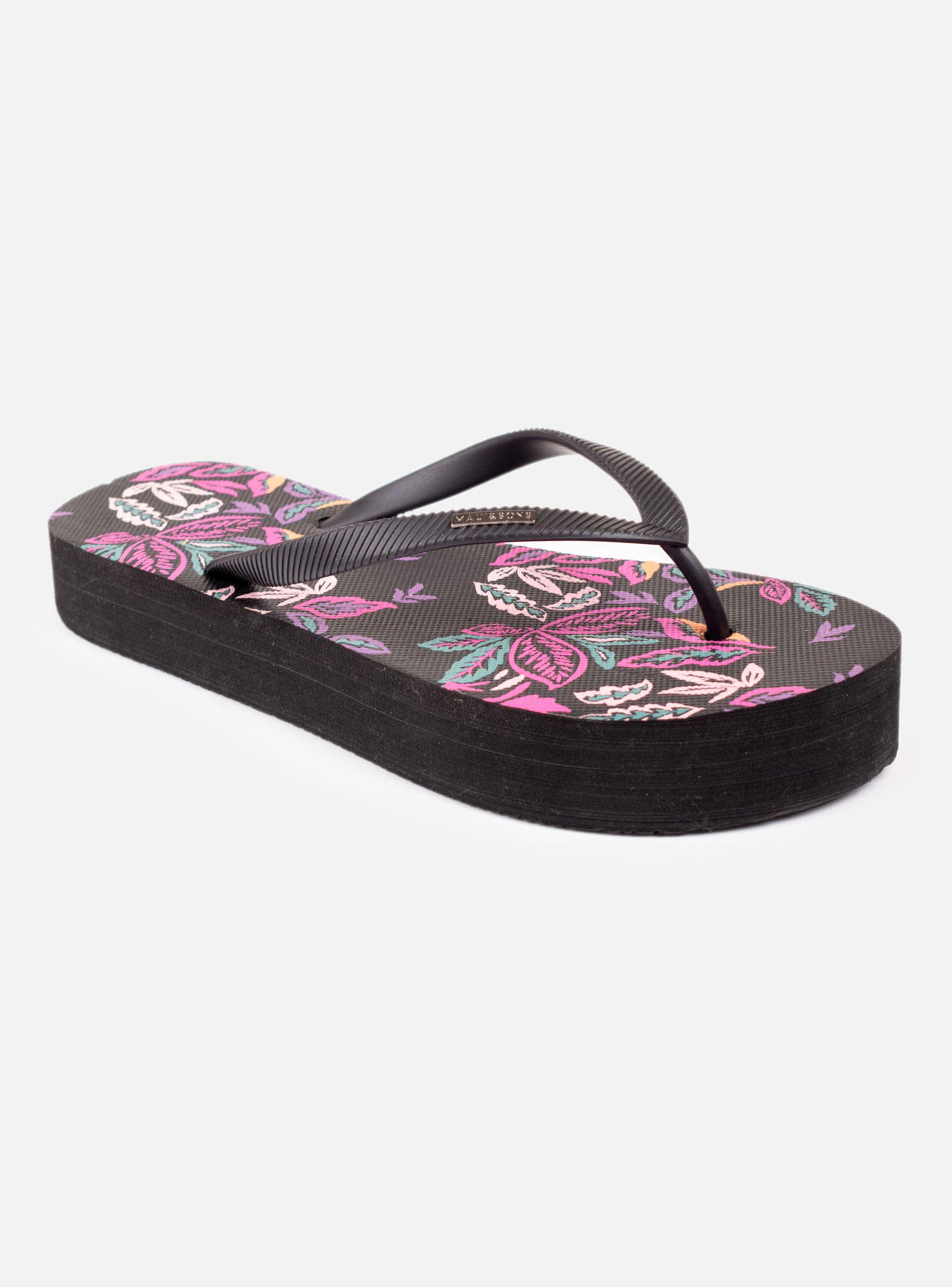 Sandalia Hojas Print Plataforma 5S1142-Wv Mujer-0