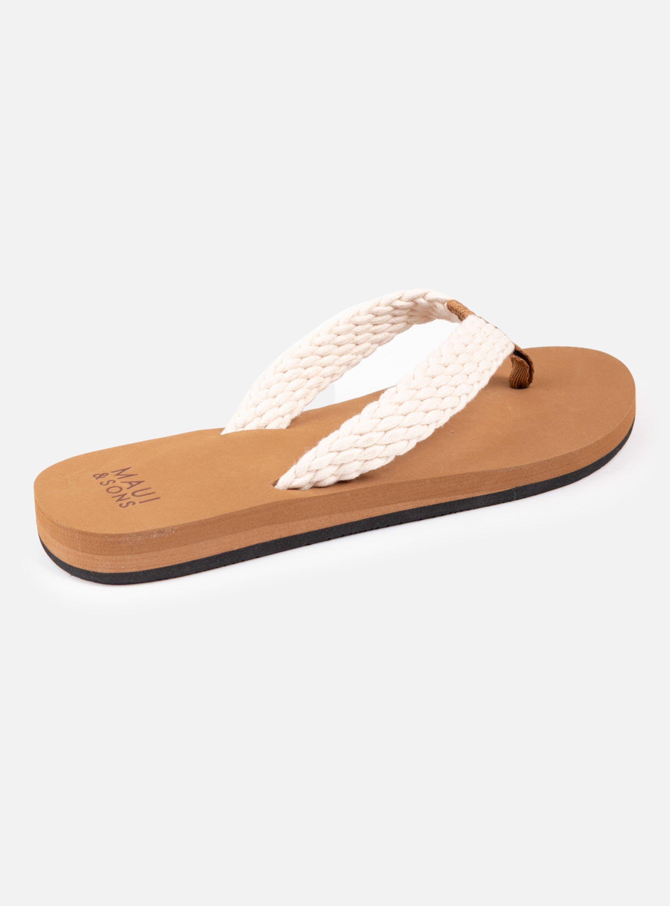Sandalia Liso Offwhite Baja 5S1338-Wv Mujer-3