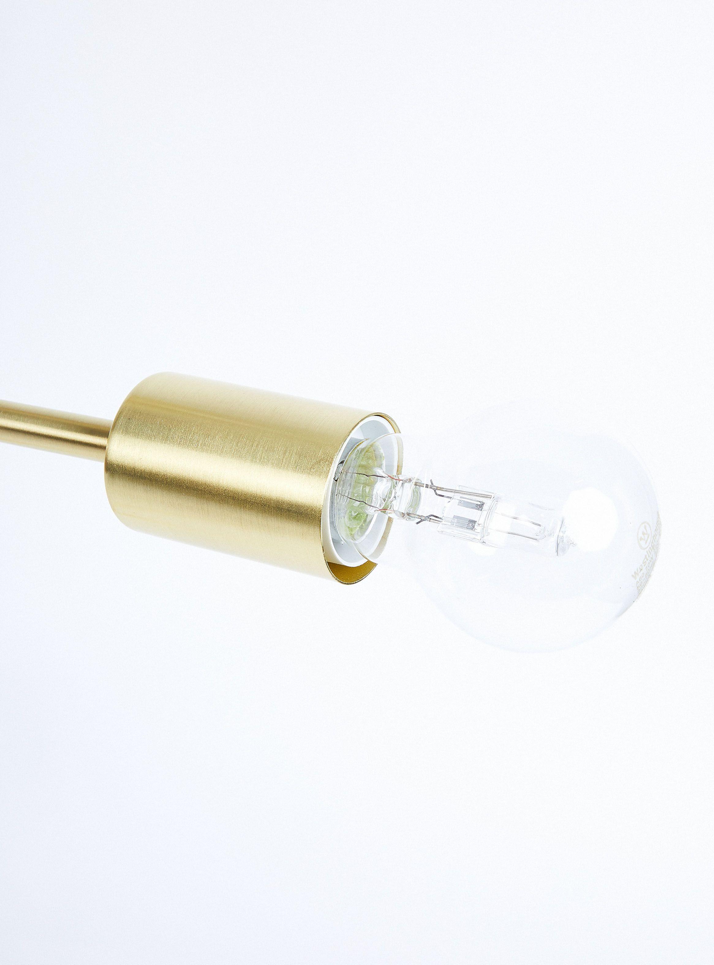 Lámpara Colgar 6L E27 Asterisk Gold BZ Largo-2