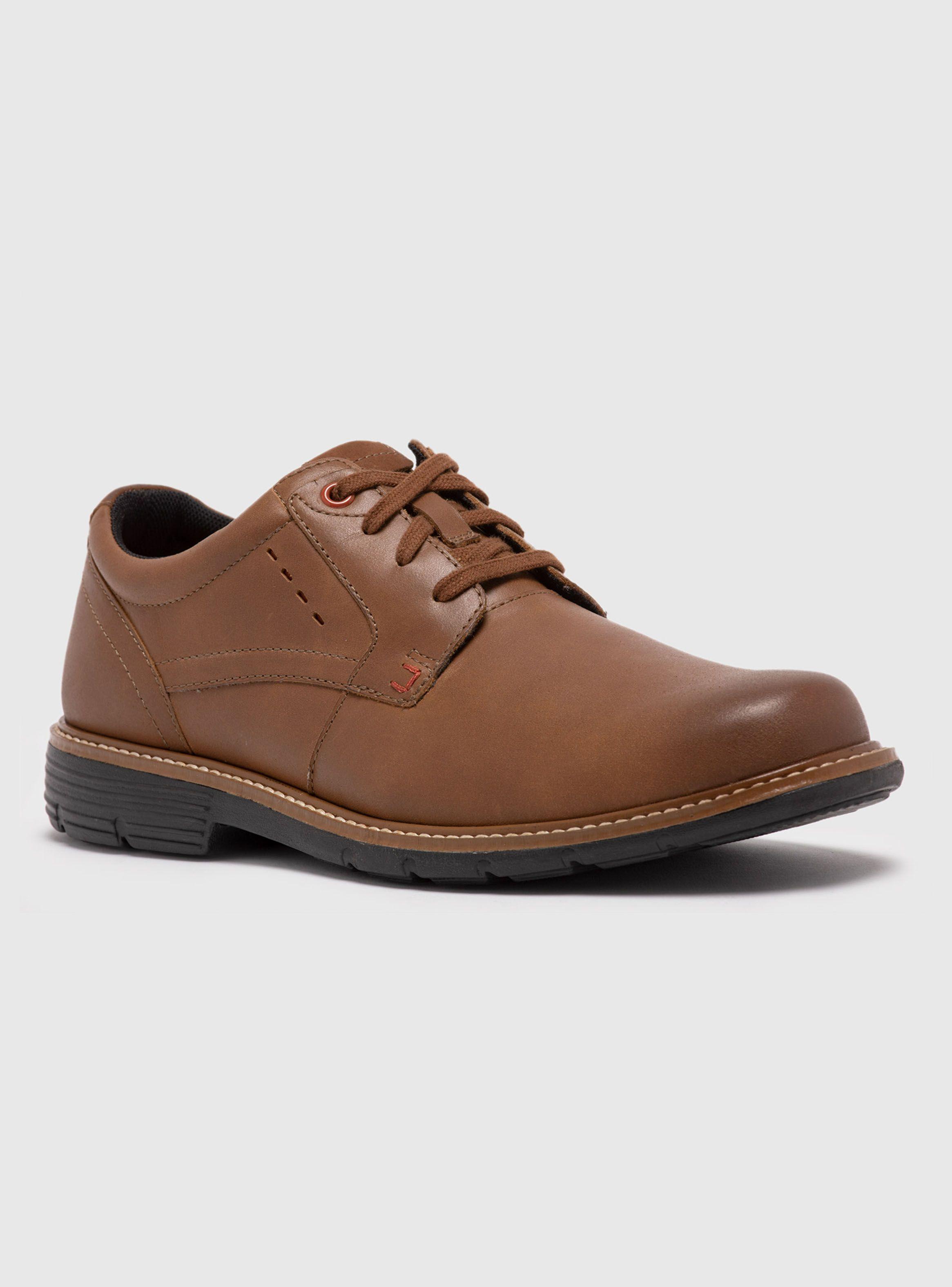 Zapato Glasgow 35192 Tostado Hombre-1