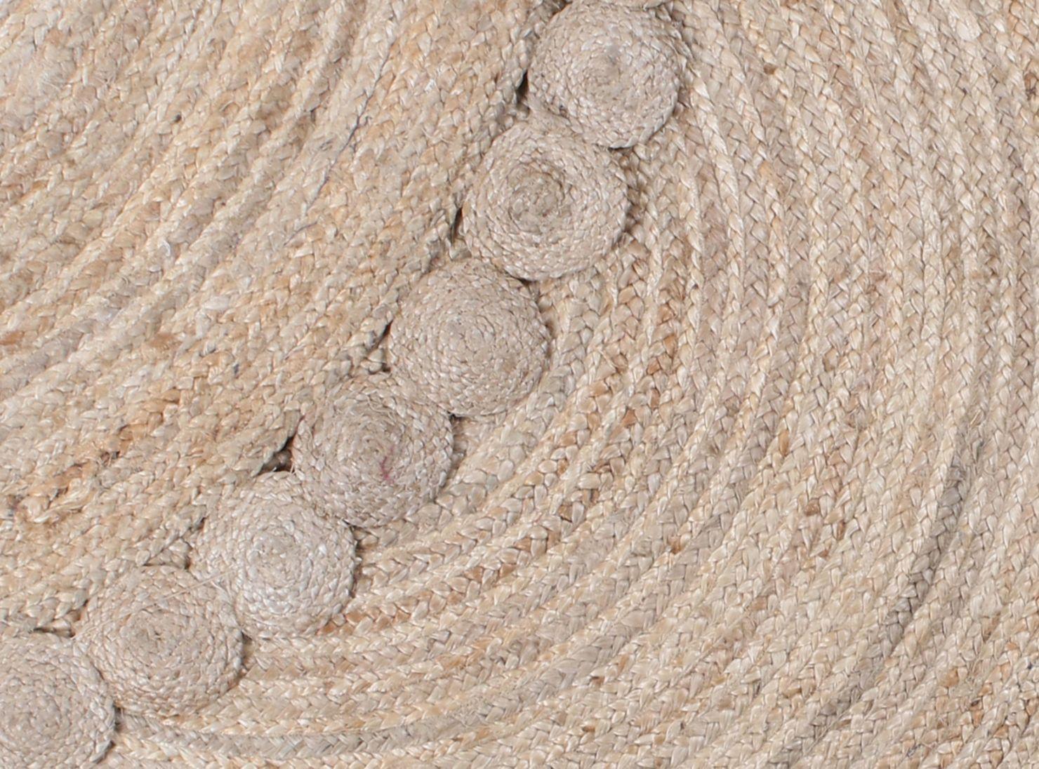 Alfombra Redonda Yute Emilia 150 cm Sarah Miller-2