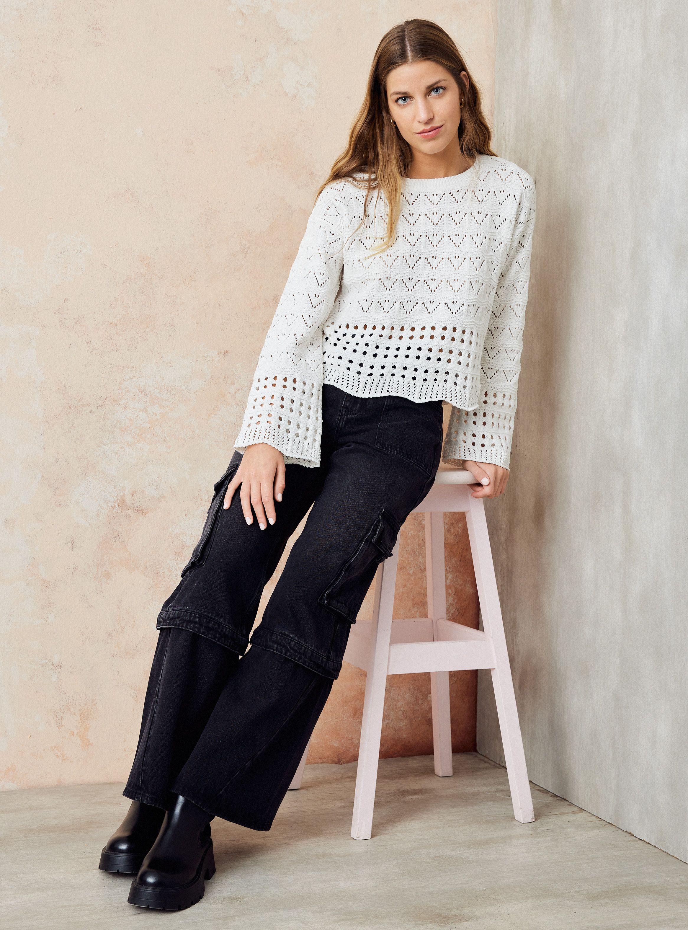 Sweater Diseño Calado-4