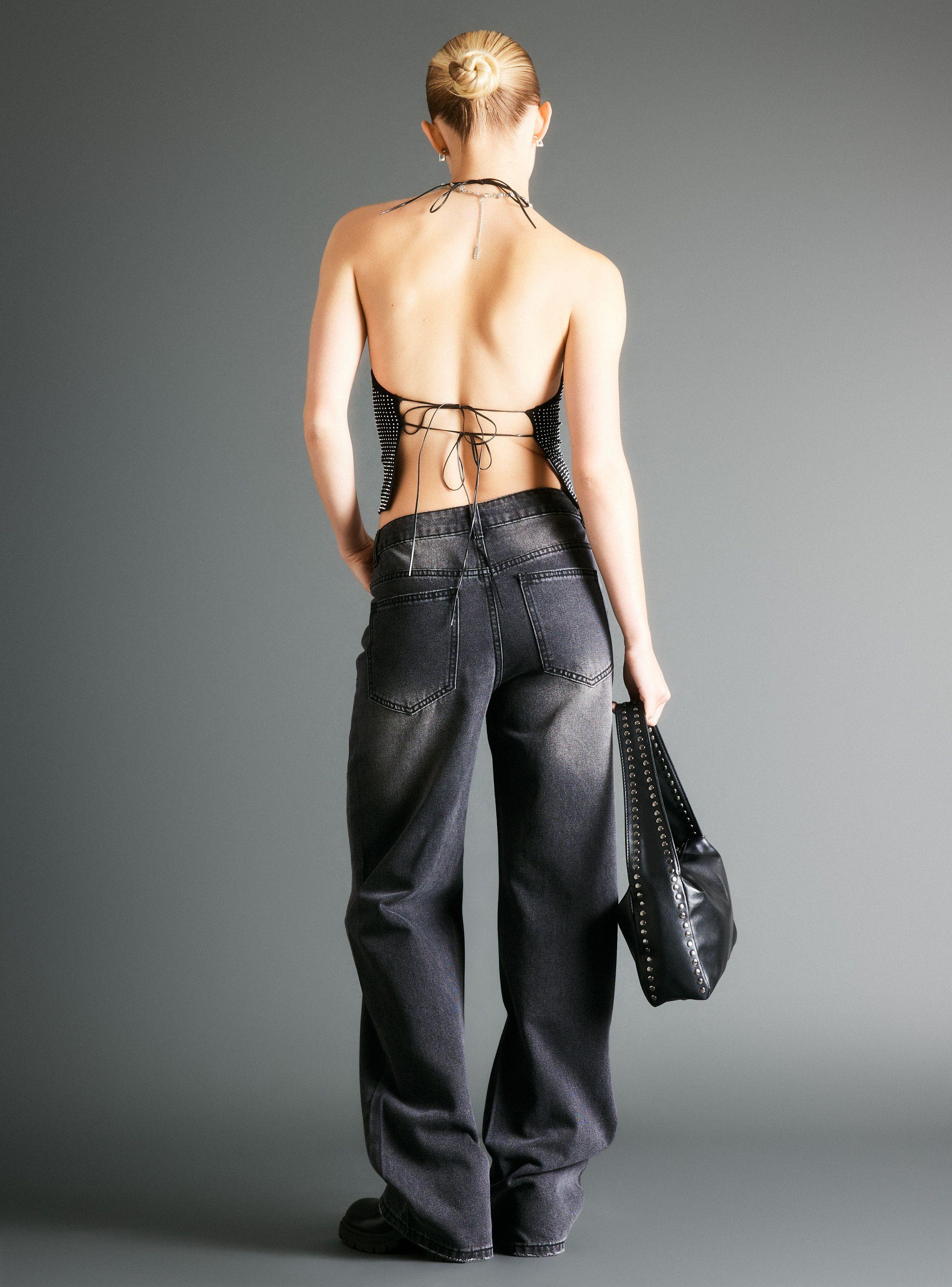 Jeans con Brillo Strass-5