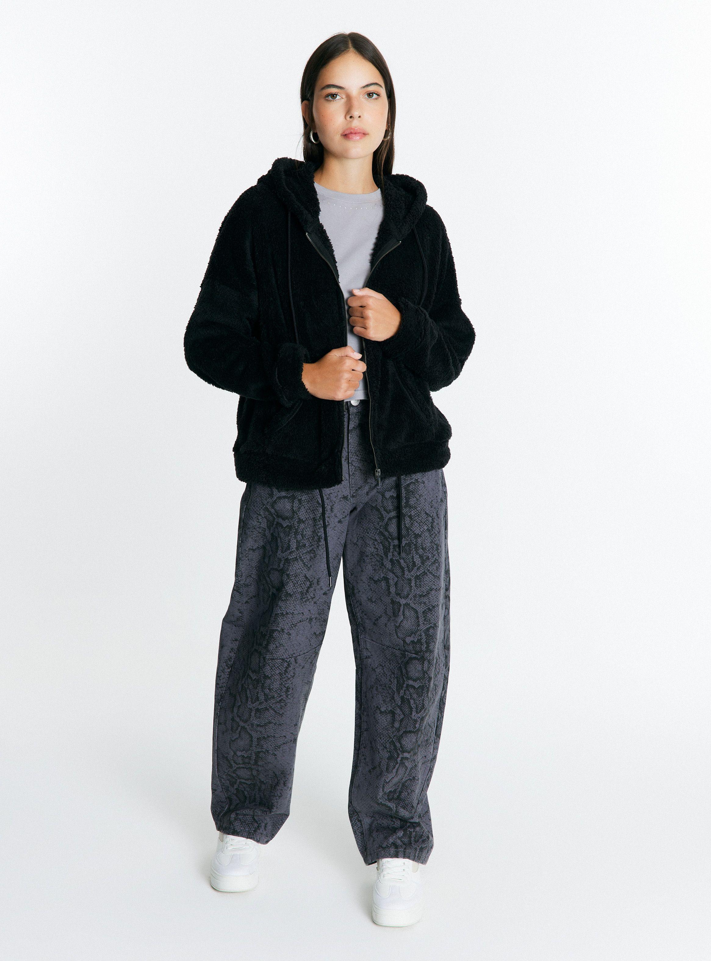 Polar con Solapa Acolchada Relaxed Fit-4
