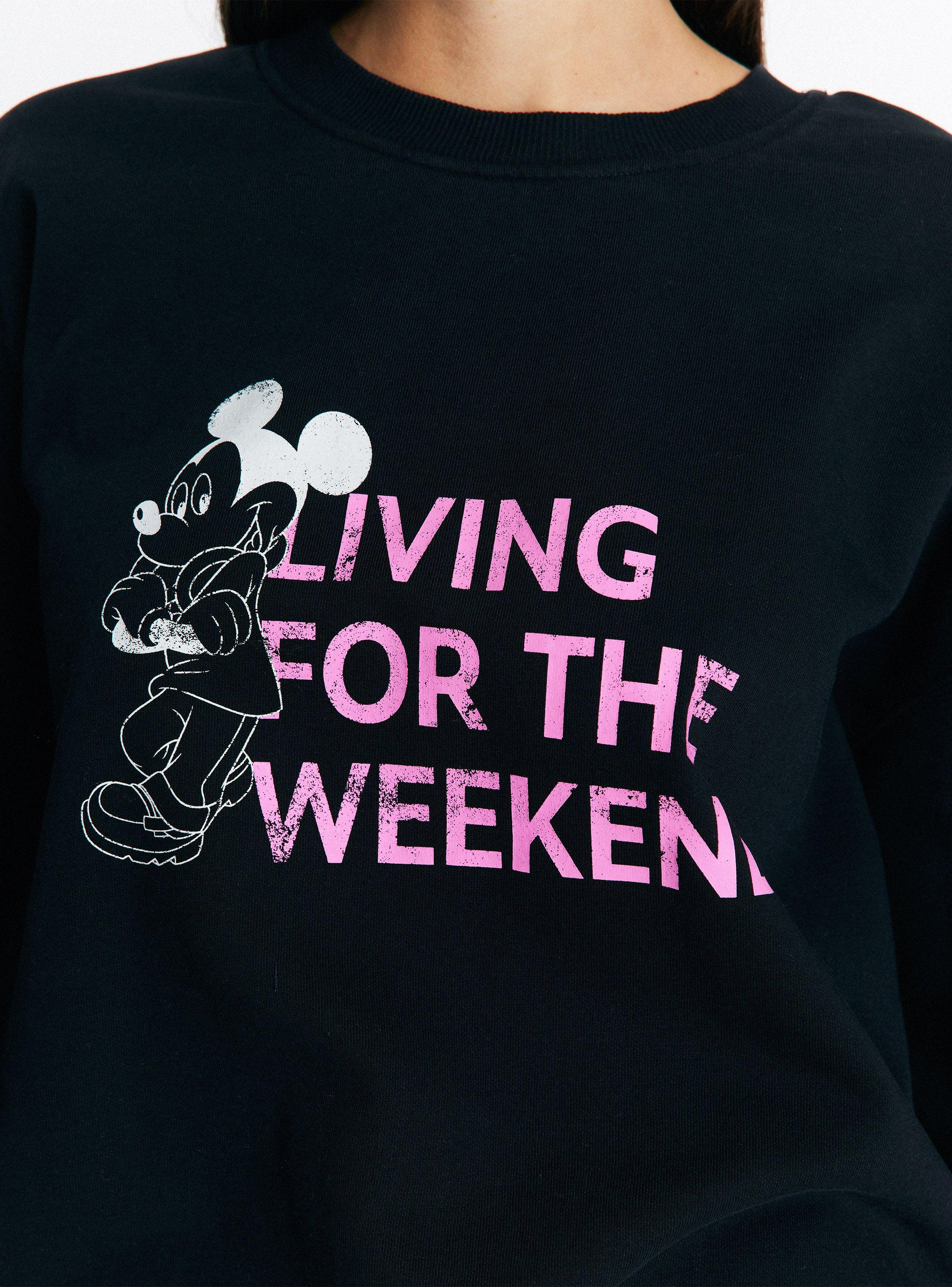 Polerón Licencia Mickey Living For The Weekend-3