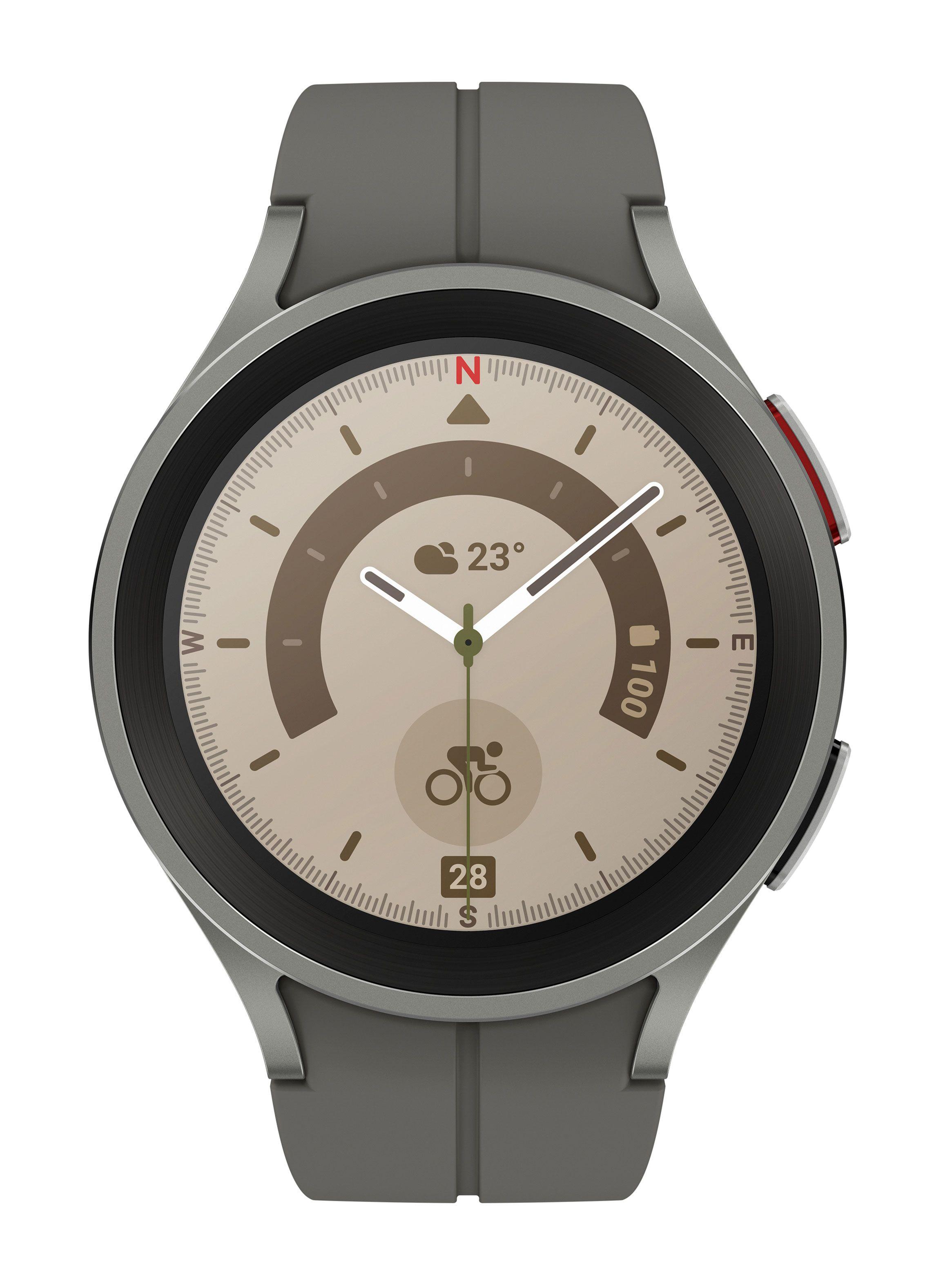 Smartwatch Galaxy Watch5 Pro 45mm LTE Titanium-0