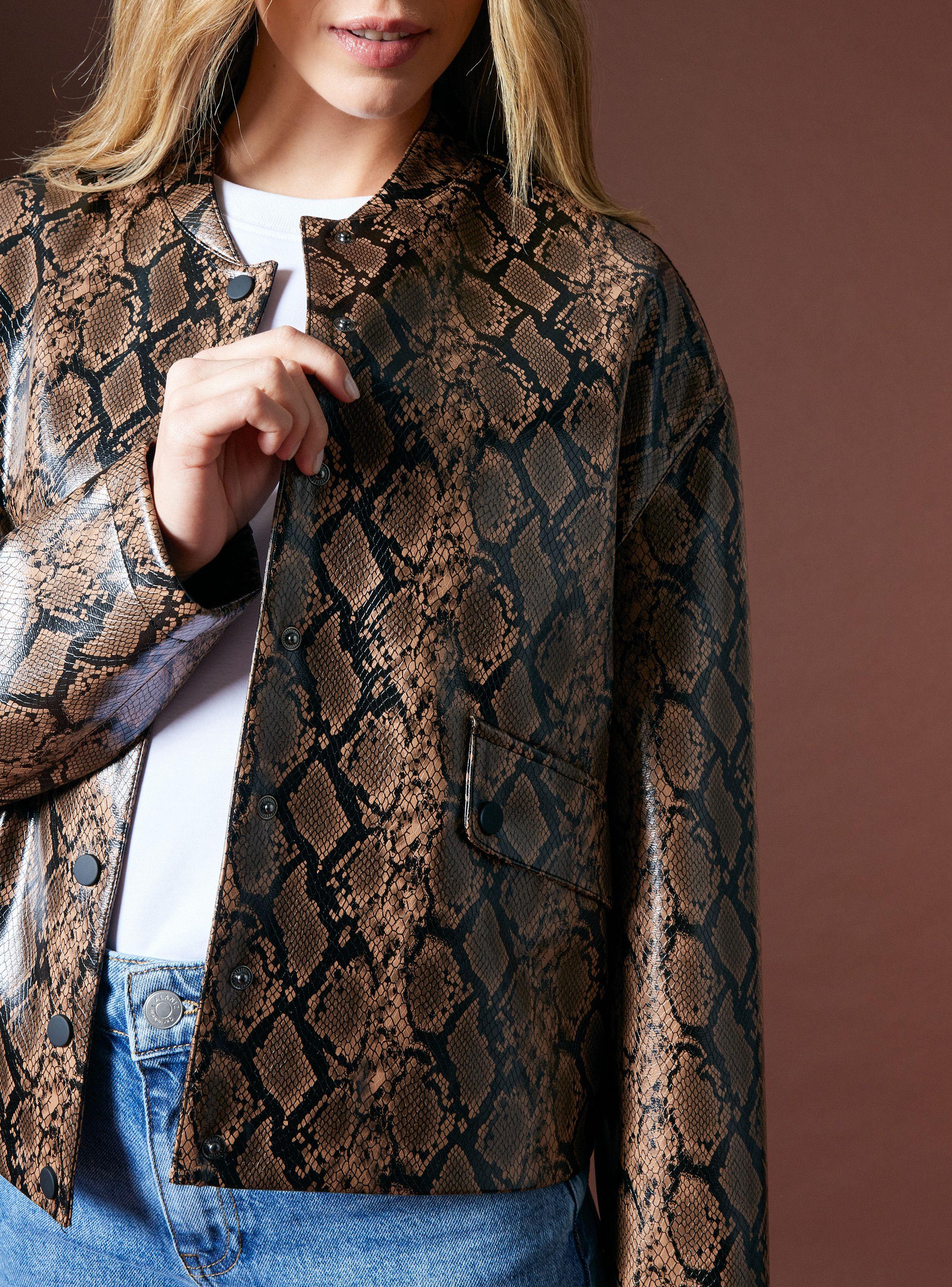 Chaqueta Bomber Pitón Colaboración María Pombo-3
