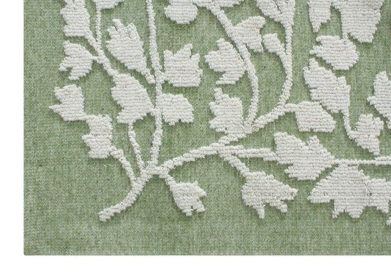 Alfombra Lana Chelsea Green 170x240 cm-2