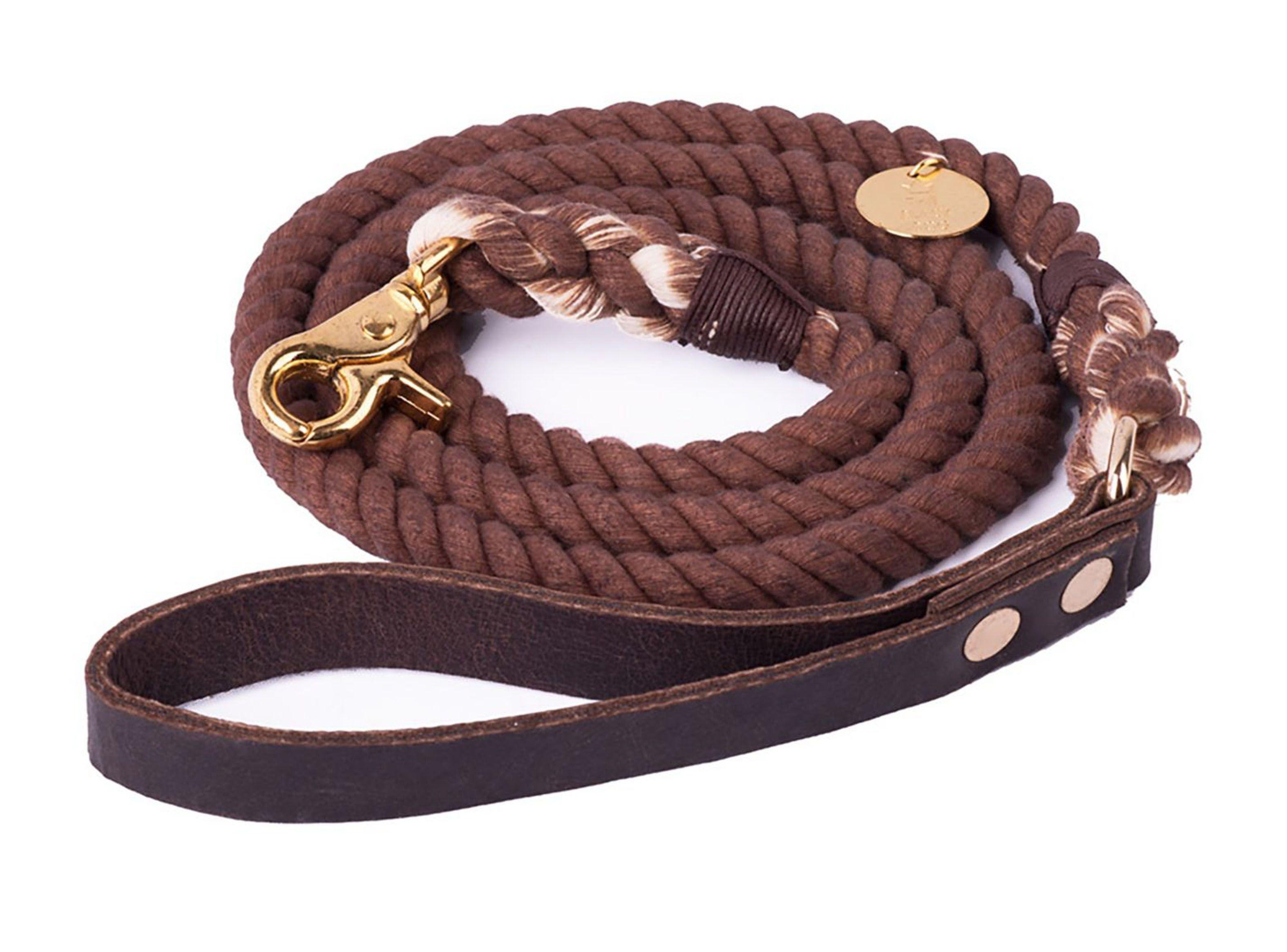 Correa Mango The Black Dog Cuero 1,8 mtr. para Perros-0