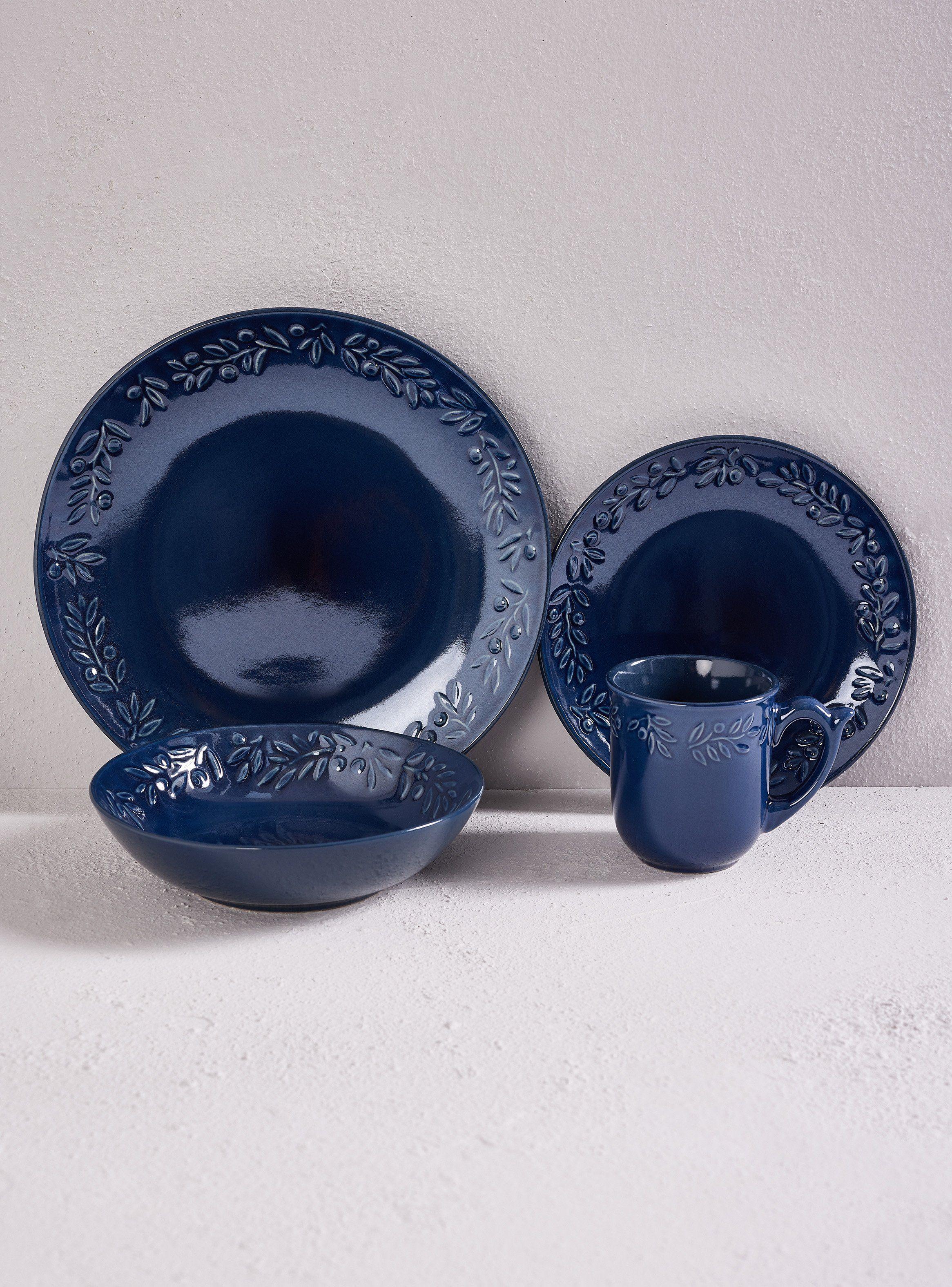 Set Vajilla 24 Piezas Trinidad Porcelana-0