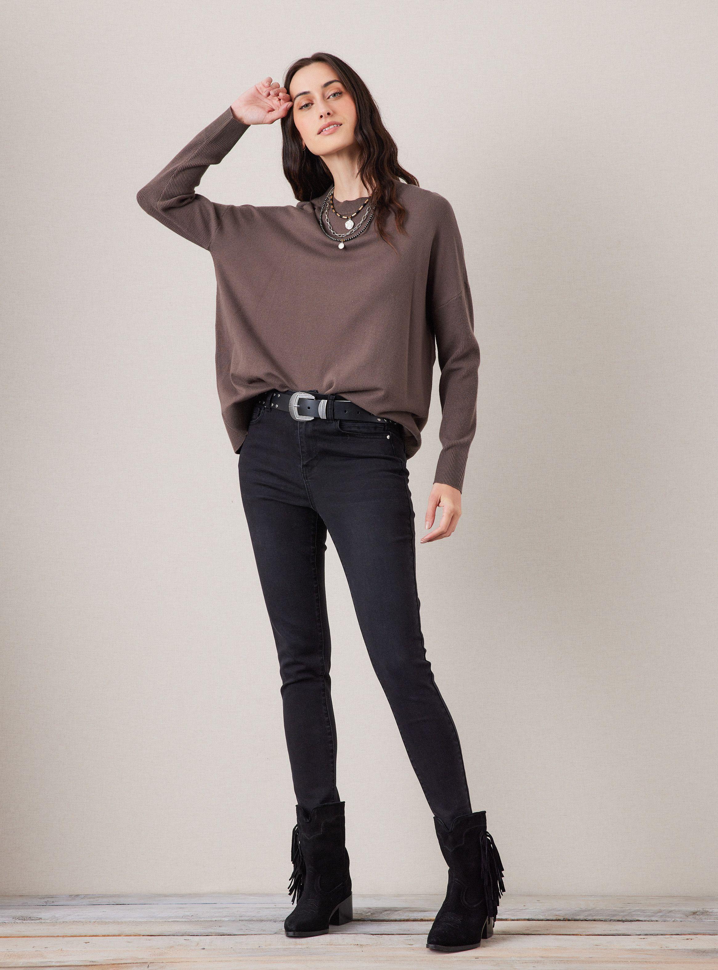 Sweater Básico Jaspeado-4