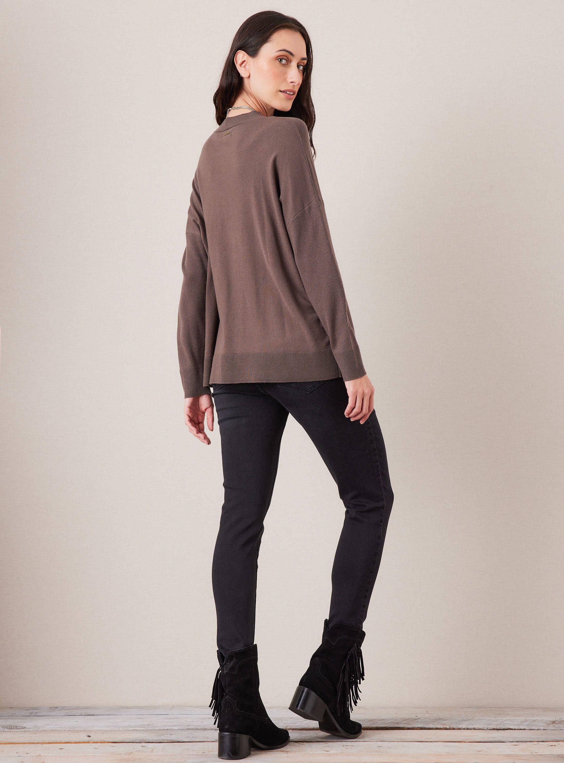 Sweater Básico Jaspeado-5