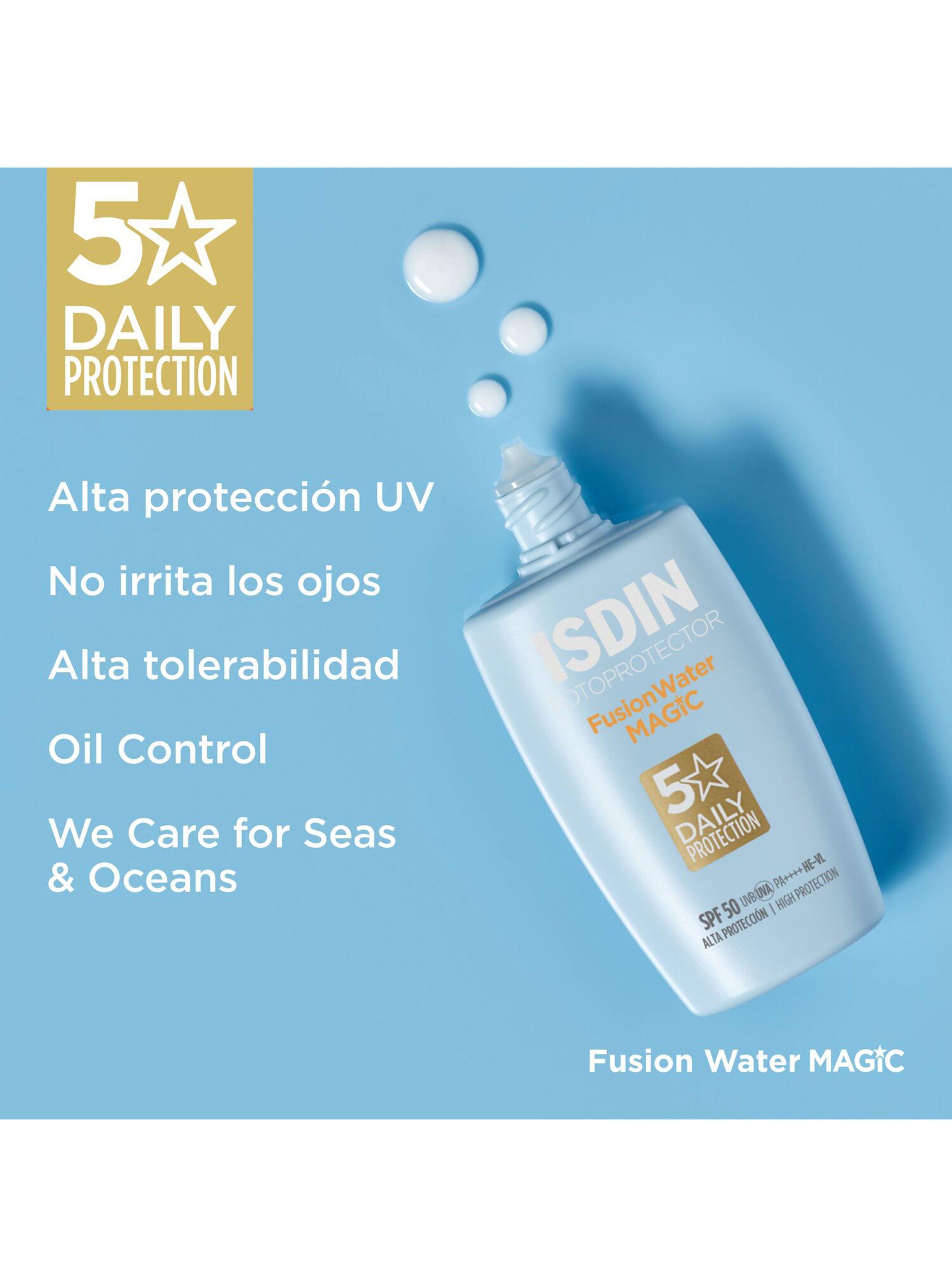 Set ISDIN Fotoprotector Fusion Water Magic SPF50 50 ml + Micellar Solution 100 ml-2