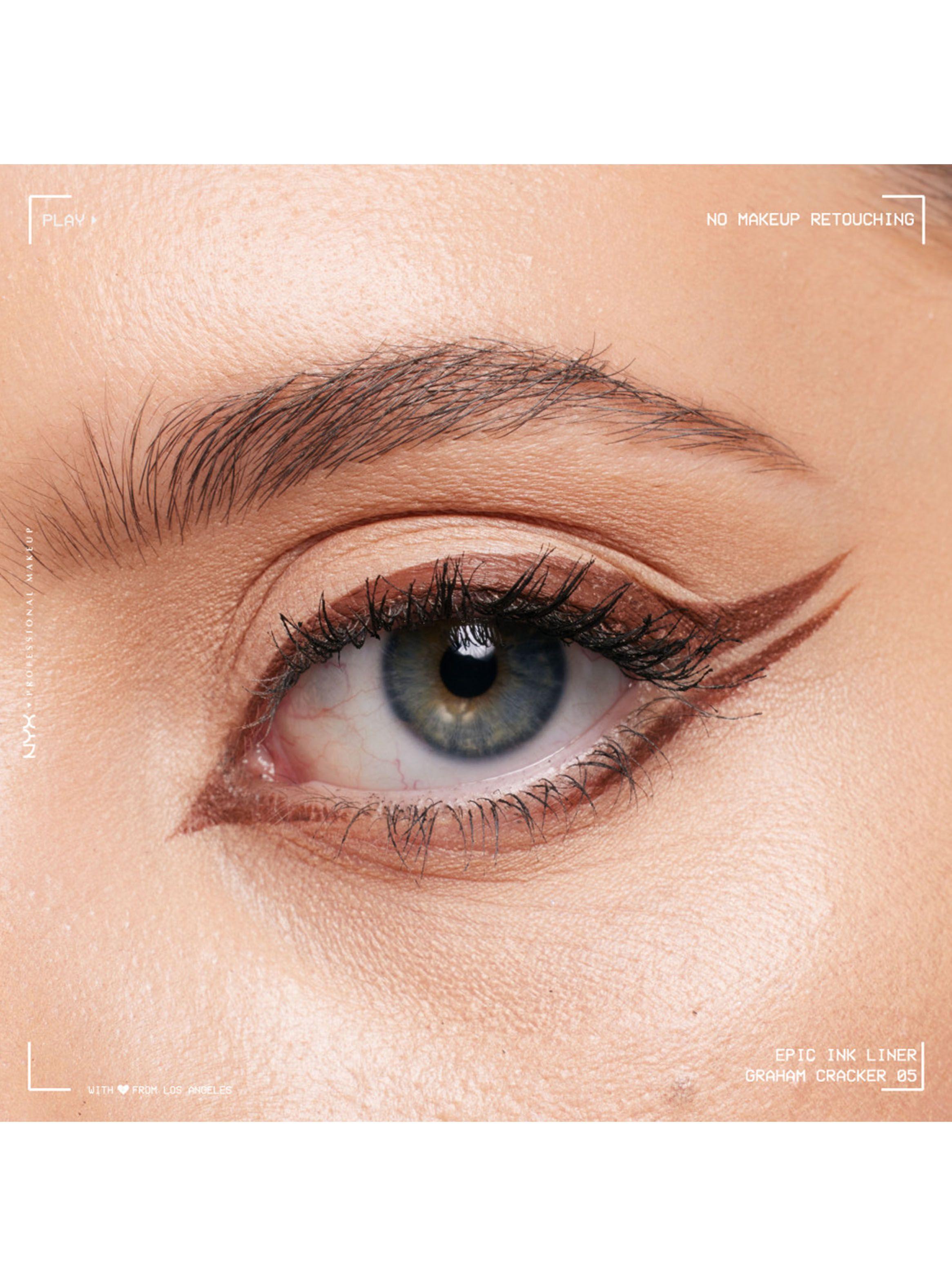 Delineador de Ojos Nyx Epic Ink Liner Graham Cracker-3