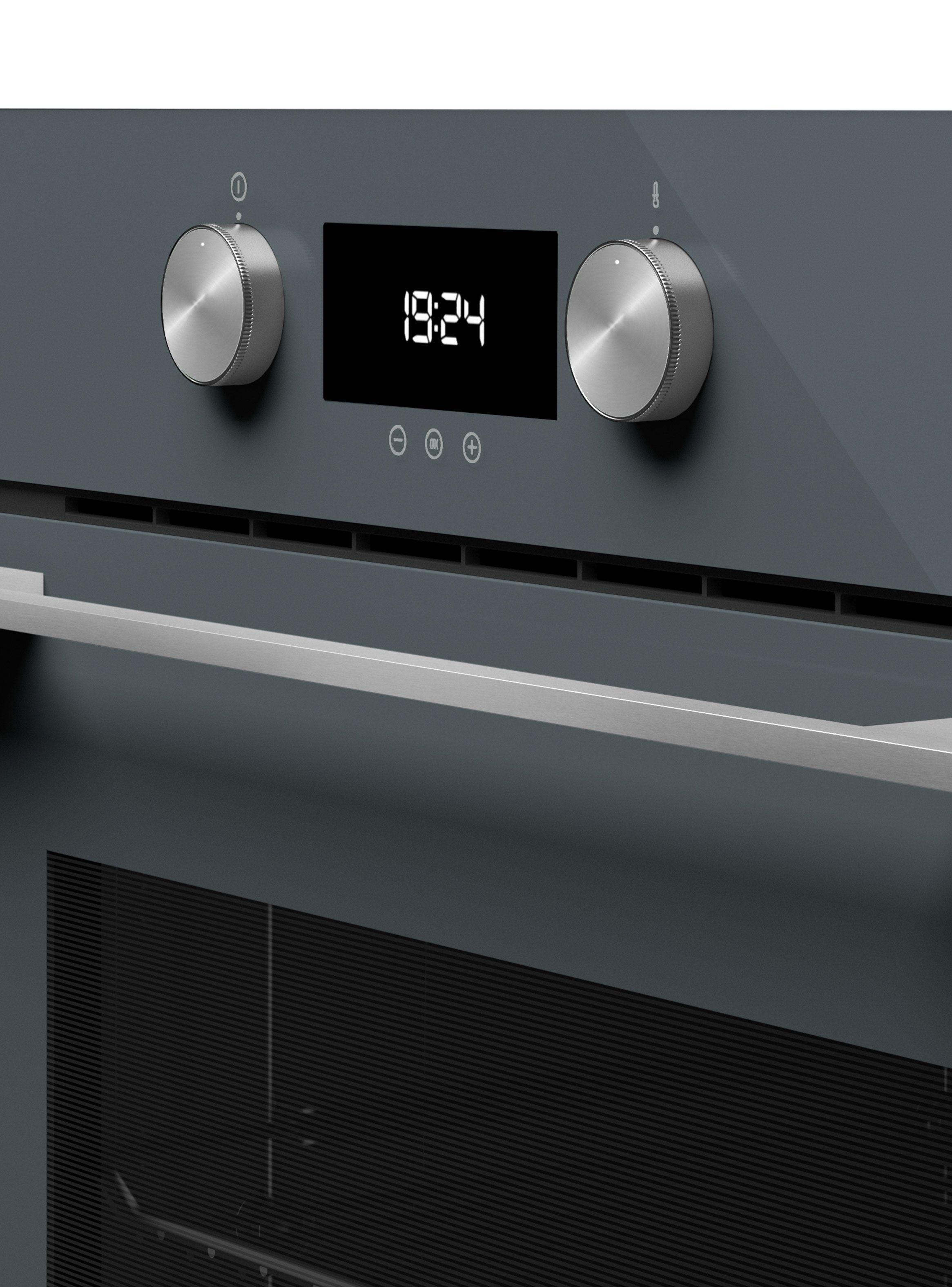 Horno Eléctrico Multifunción HLB 8400 ST Gris-3