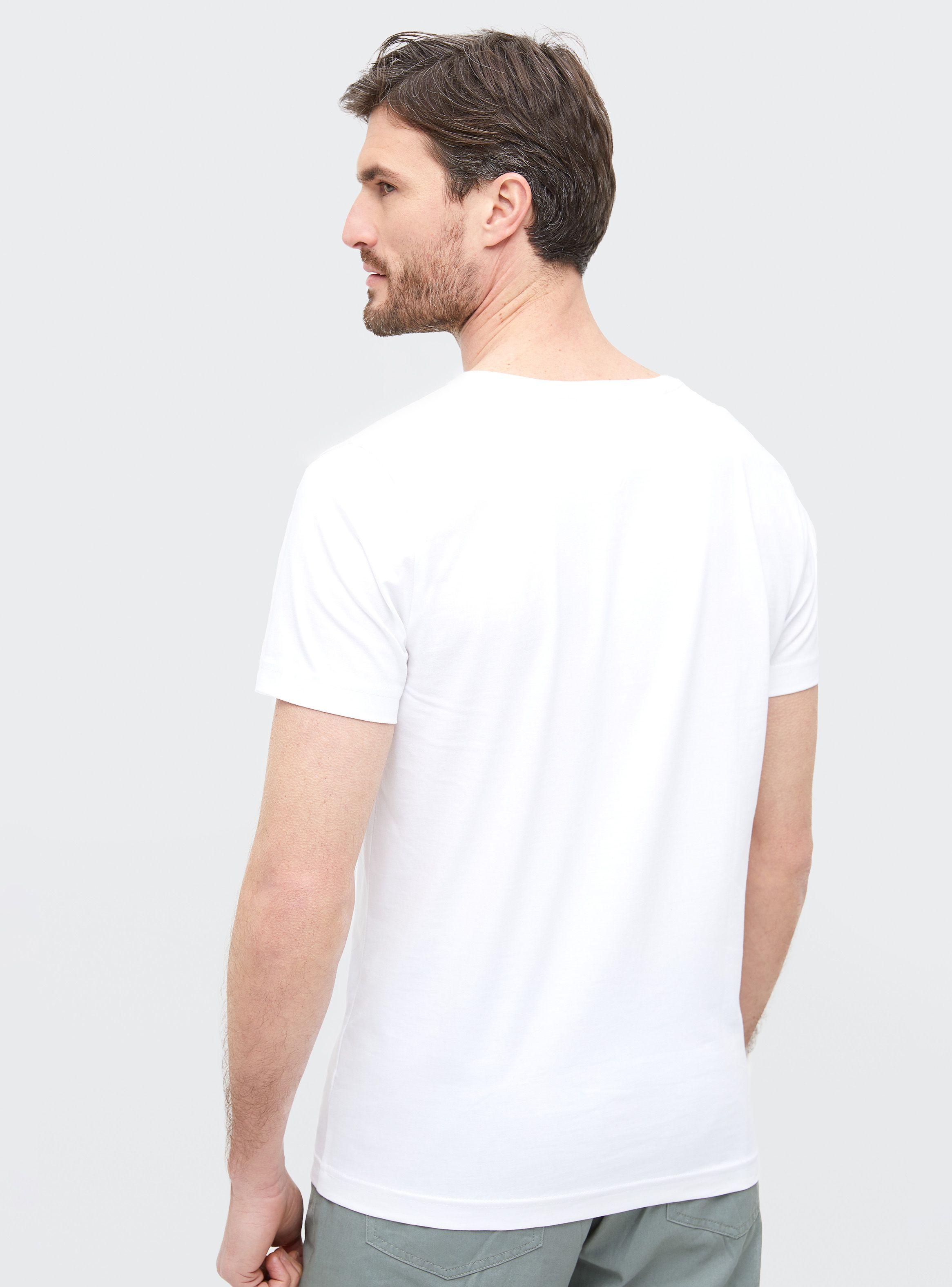 Polera Tommy Hilfiger Algodón Jersey Cuello V Essential-1