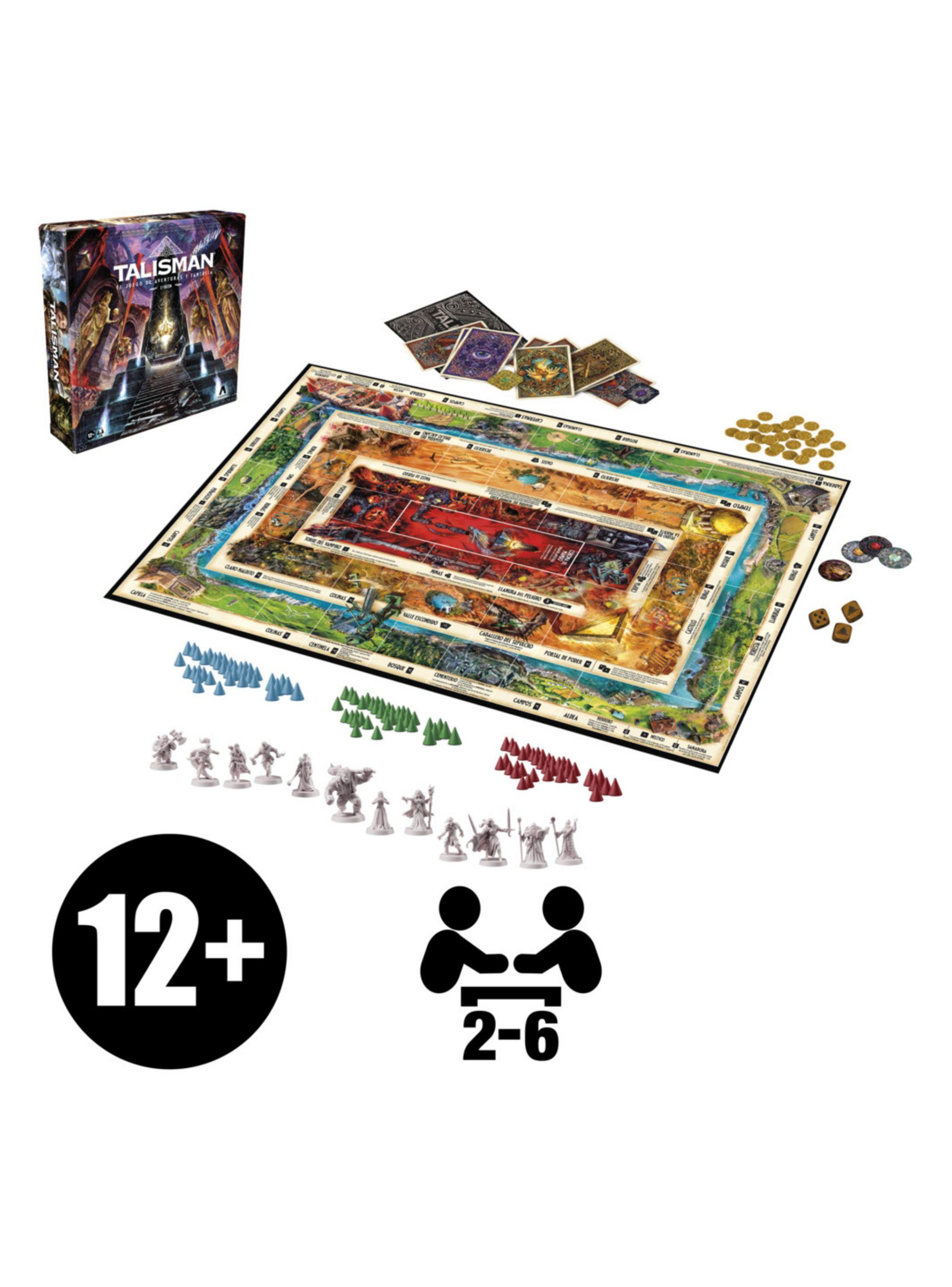 Juego de Mesa Talisman Aventuras y Fantasía-4