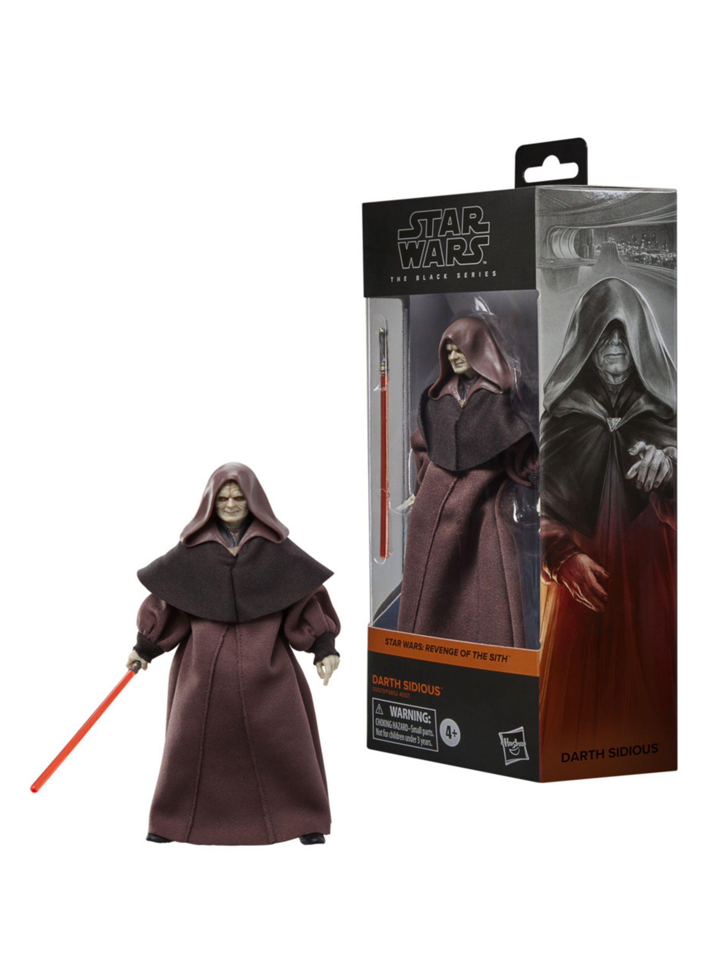 Figura de Acción Black Series La Venganza de los Sith Darth Sidious-4