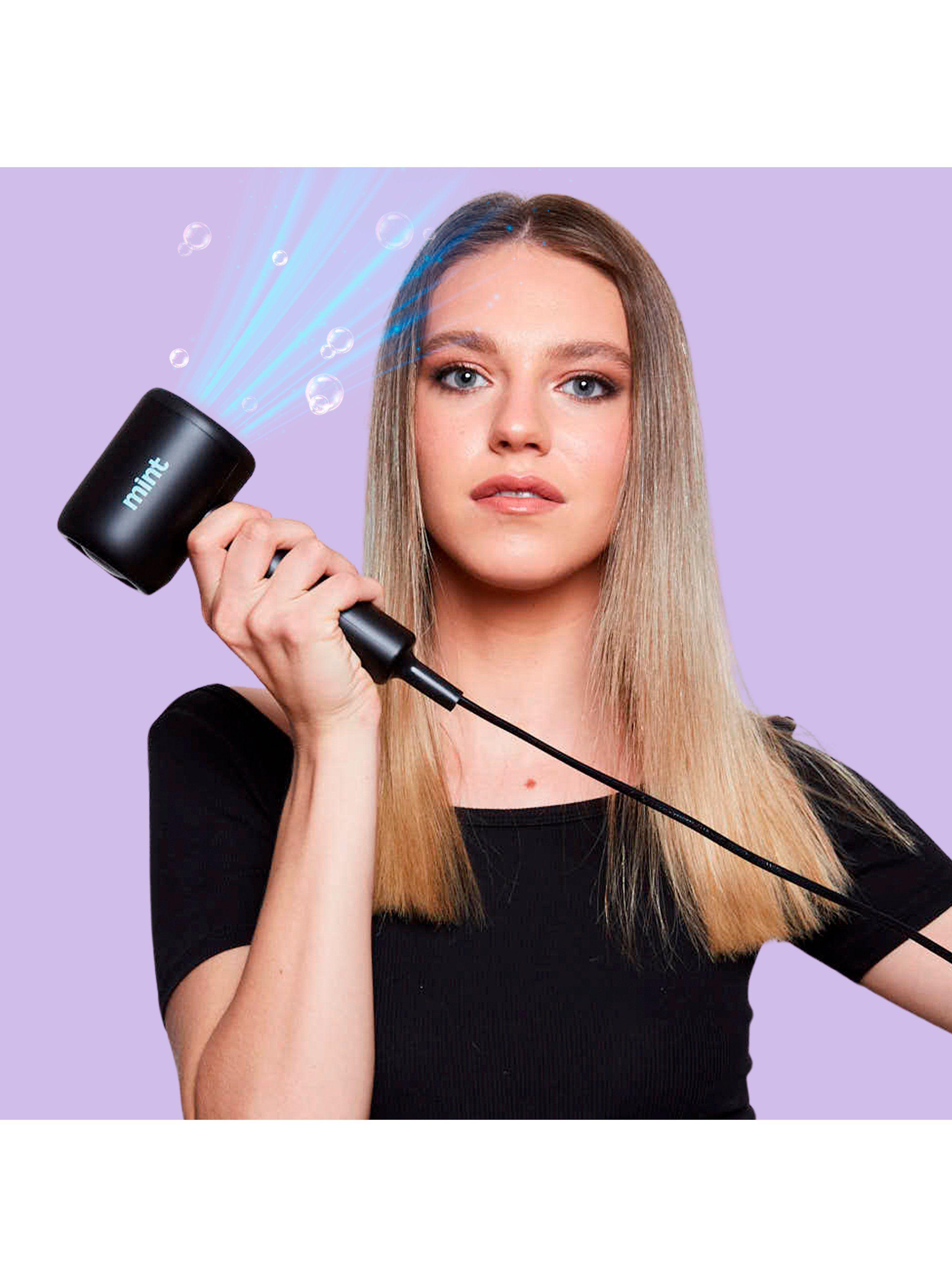 Secador de Pelo Portátil Essencial Ionic Negro-4