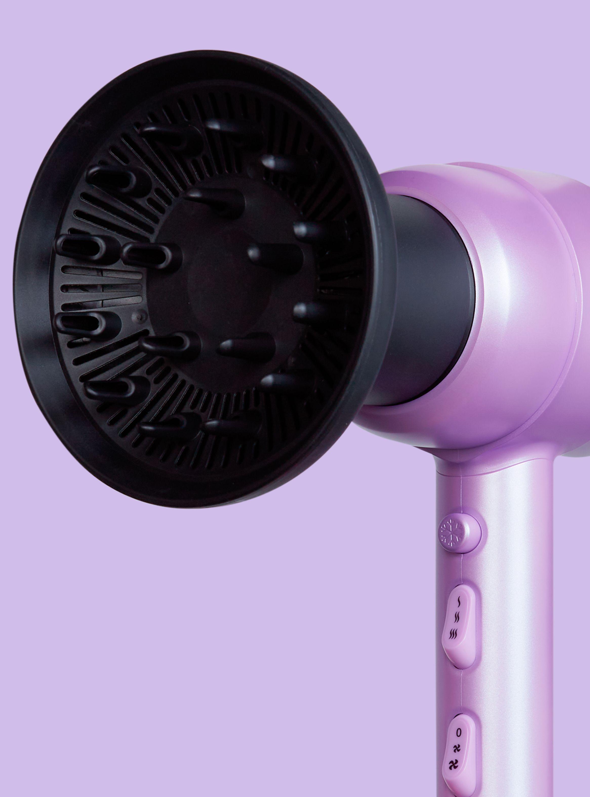Secador de Pelo Ionic con Difusor Frizzless Lila-1
