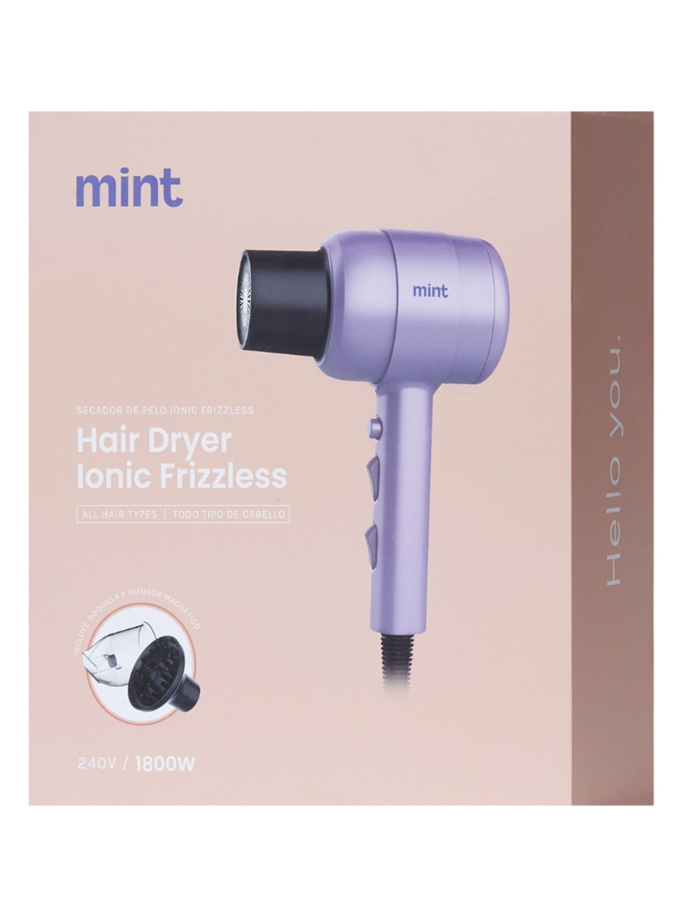 Secador de Pelo Ionic con Difusor Frizzless Lila-8