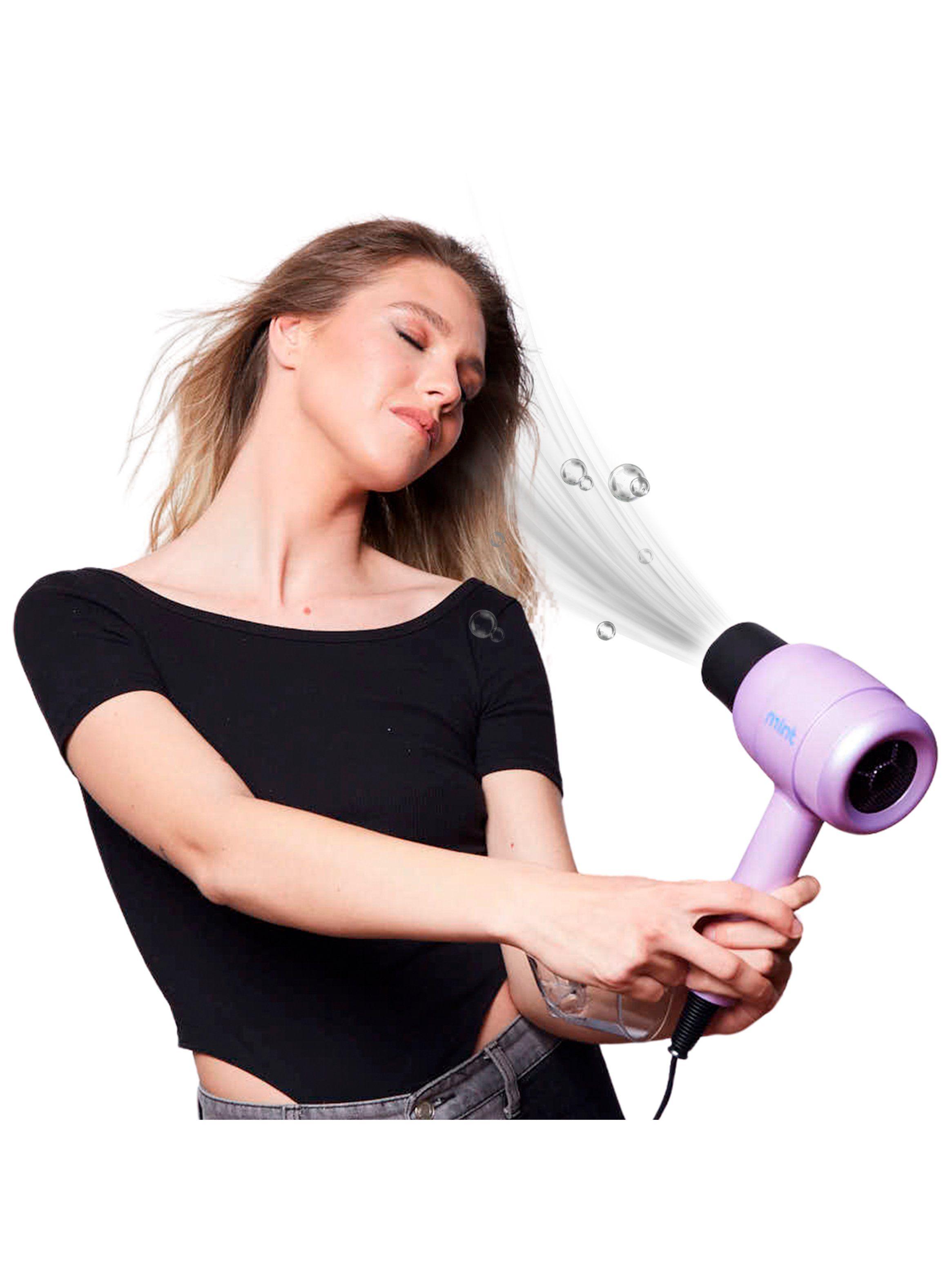 Secador de Pelo Ionic con Difusor Frizzless Lila-4