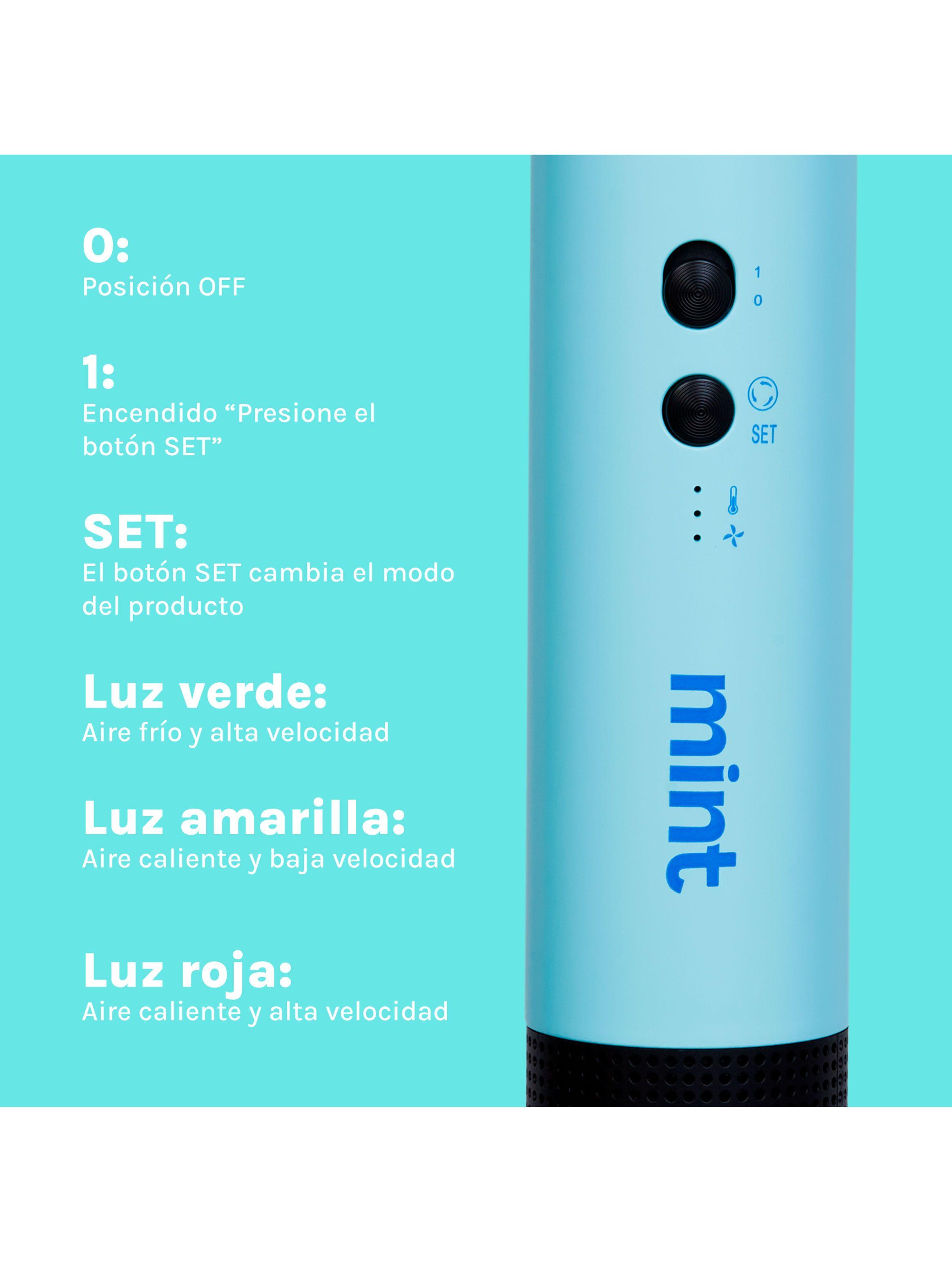 Secador de Pelo Multistyler 4 en 1 Turquesa-3