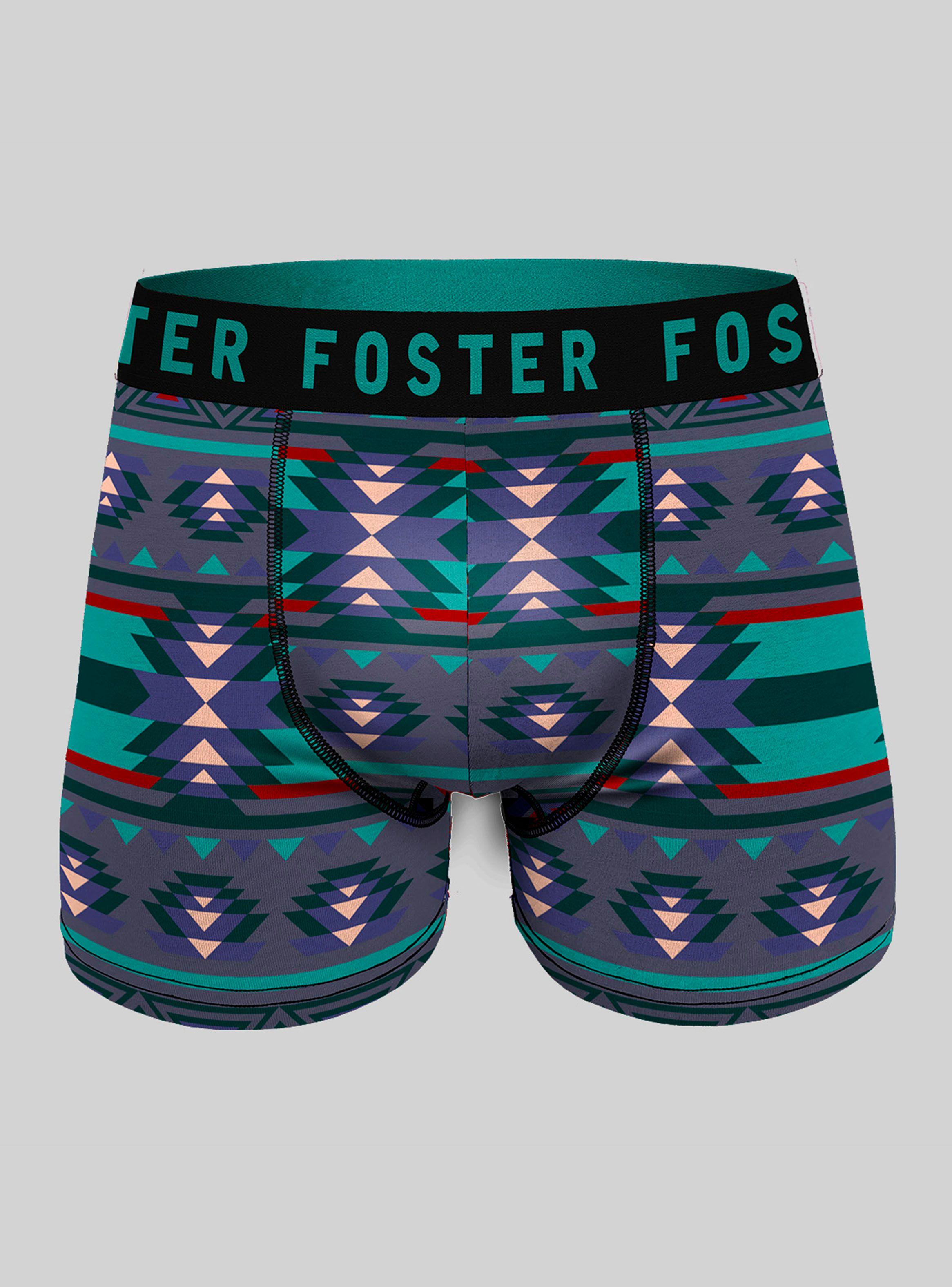 Pack 4 Bóxer Print Nav Étnico de Foster