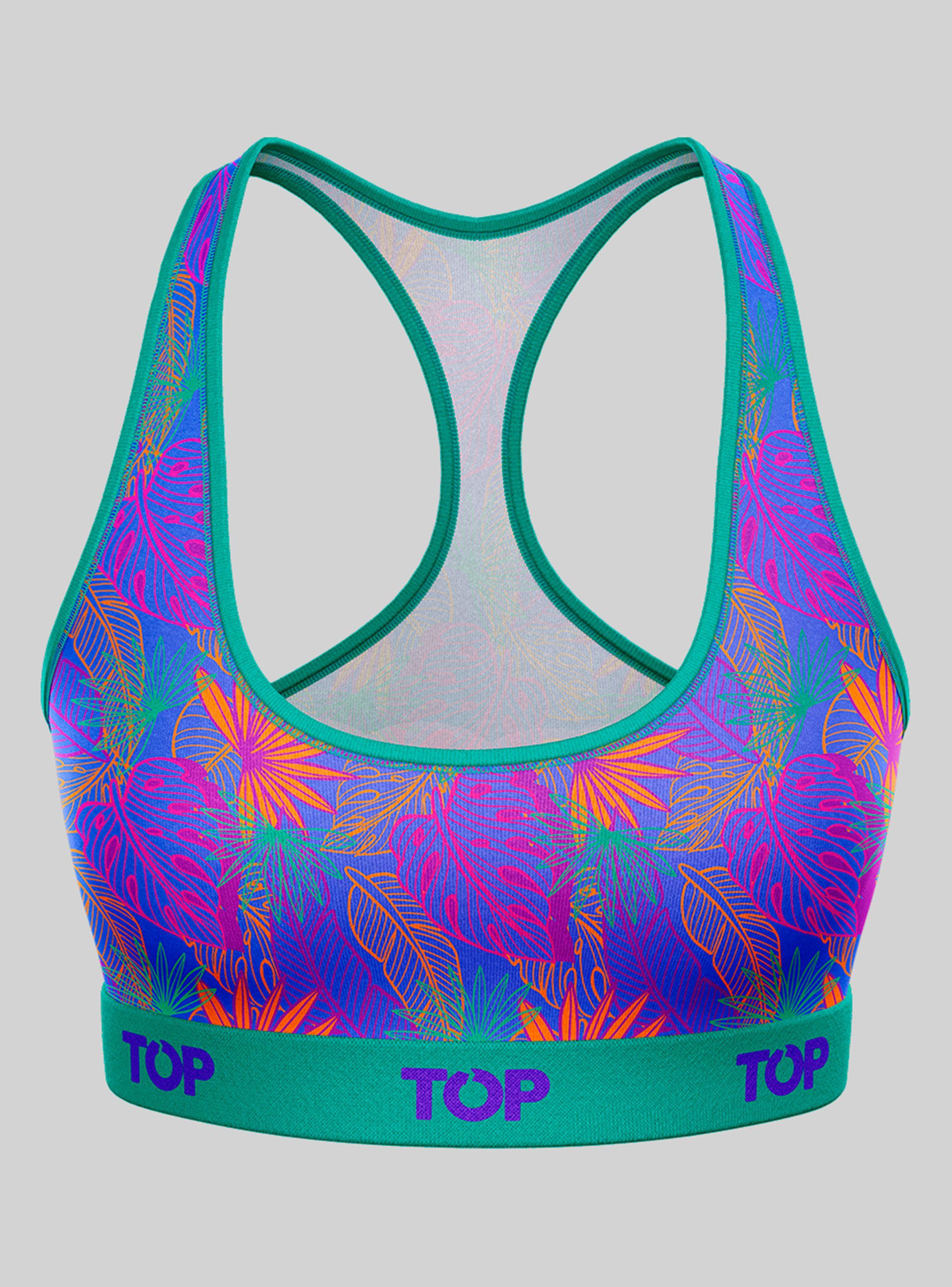 Peto Algodón Flor Neón-2