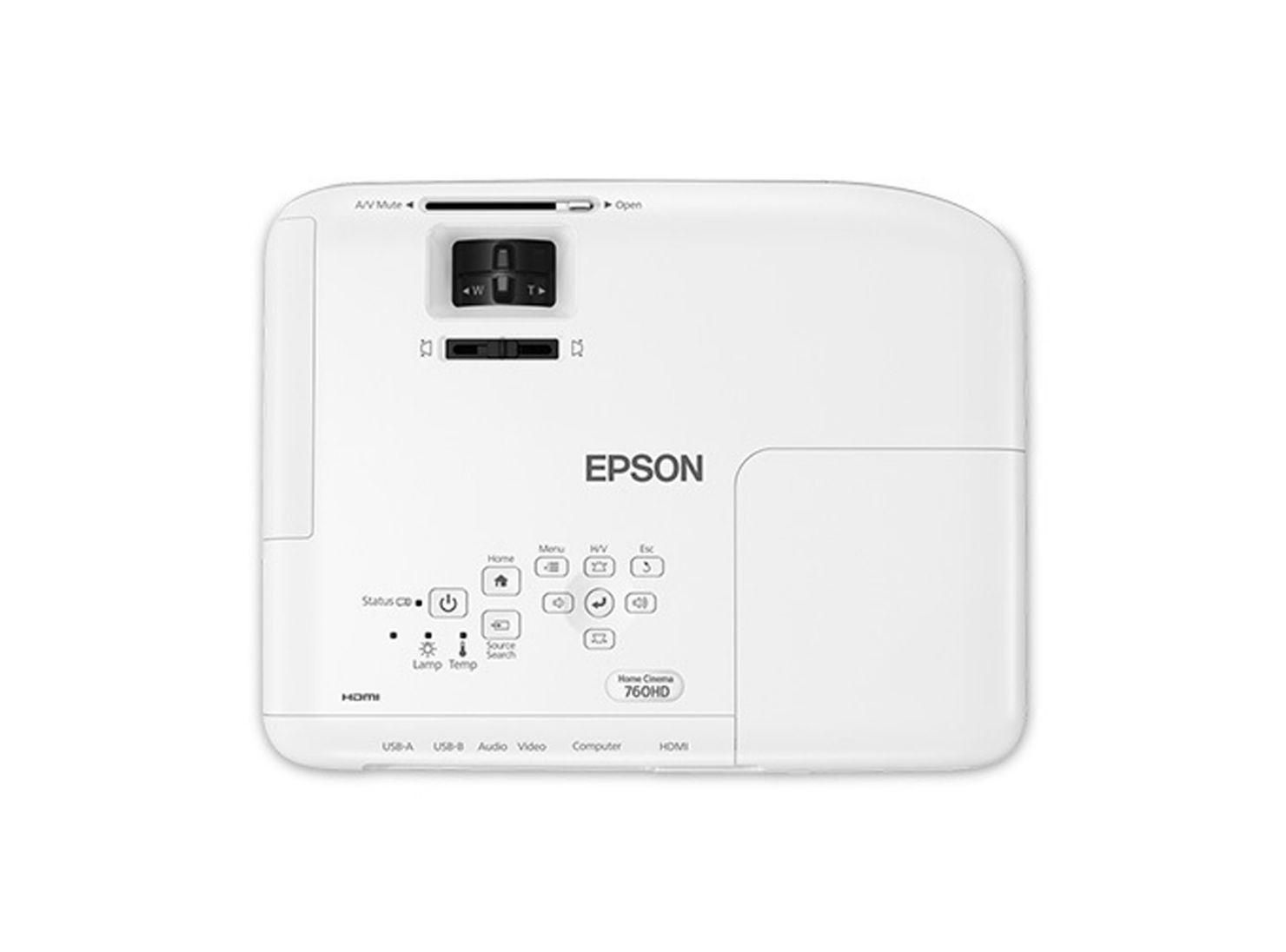 Proyector Epson Home Cinema HD 3300 Lúmenes 760-3