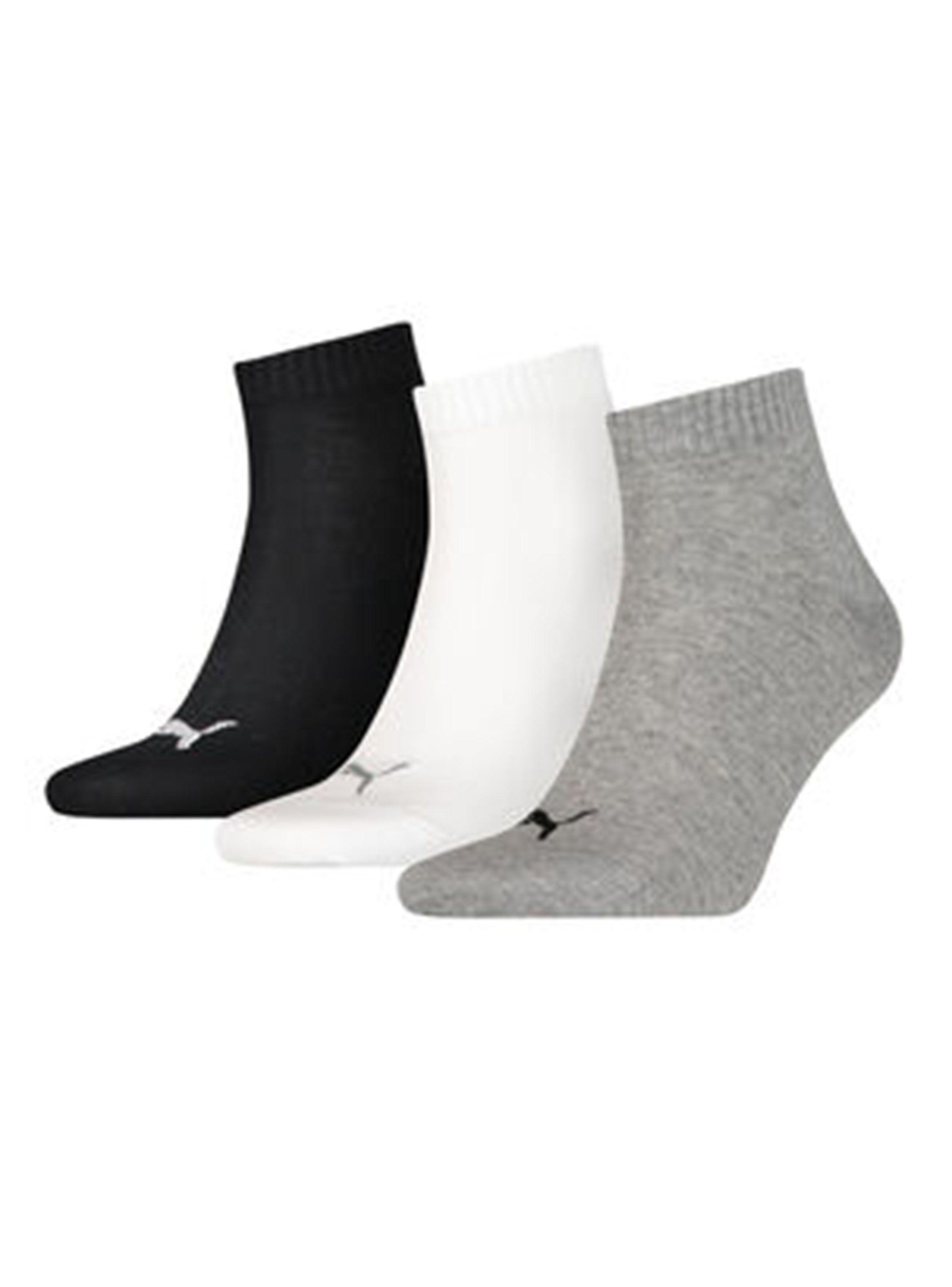 Calcetín a Quarter Sock 3P Multicolor de Puma