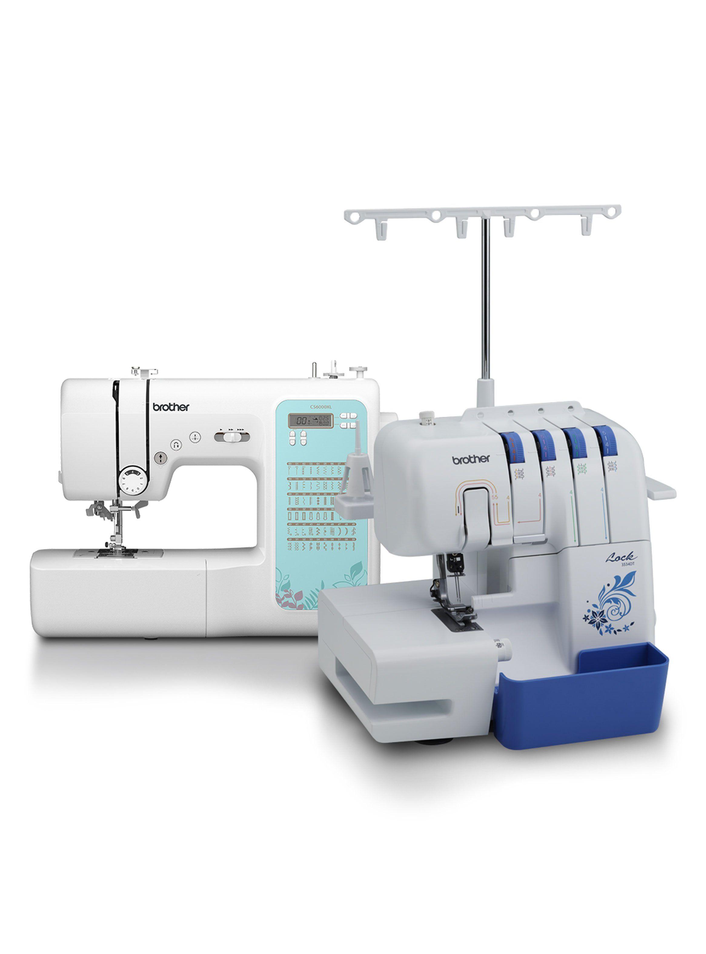 Máquina de Coser 3534DT + Máquina Overlock CS6000XL-0