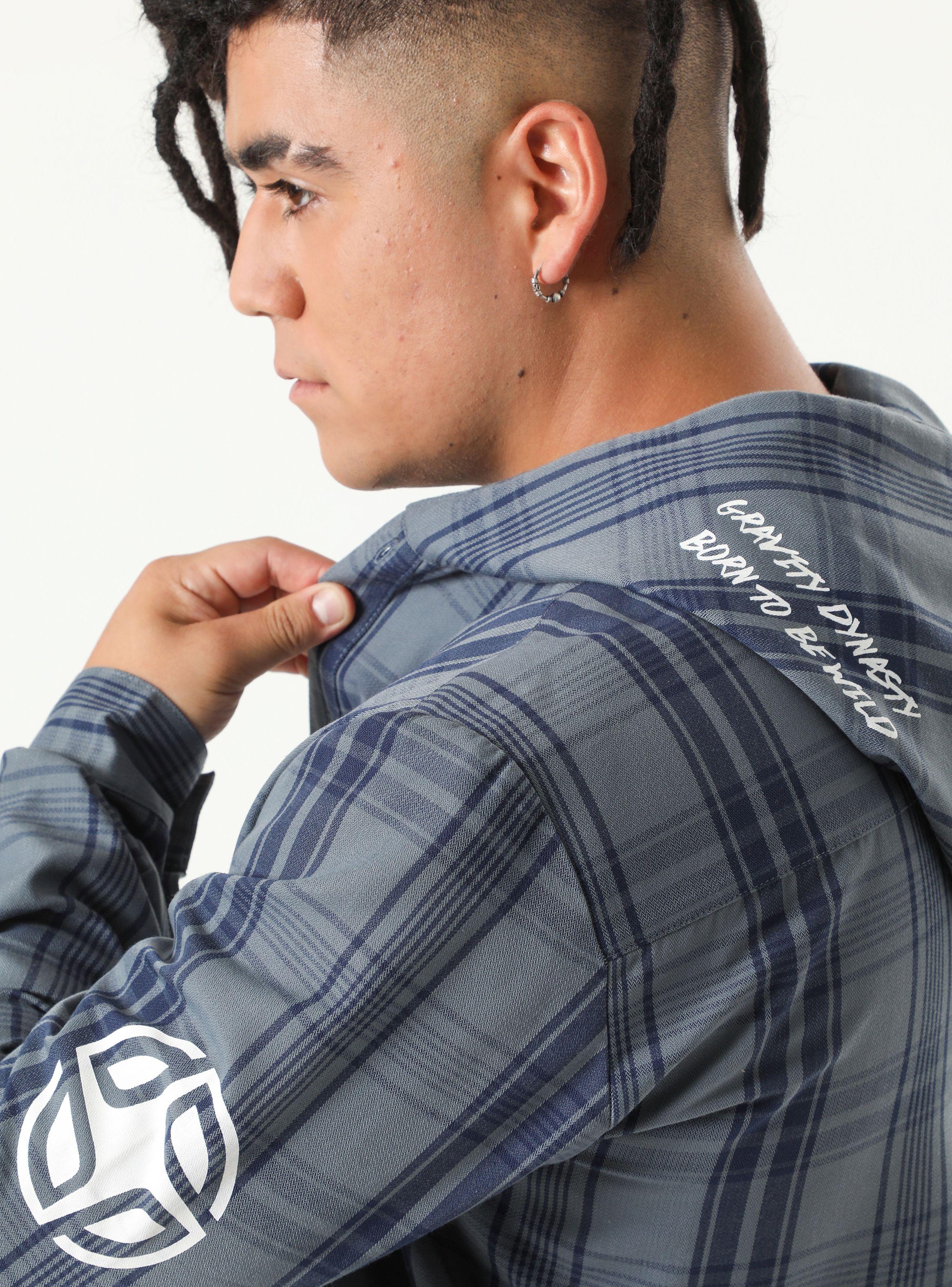 Camisa Escocesa con Gorro-2