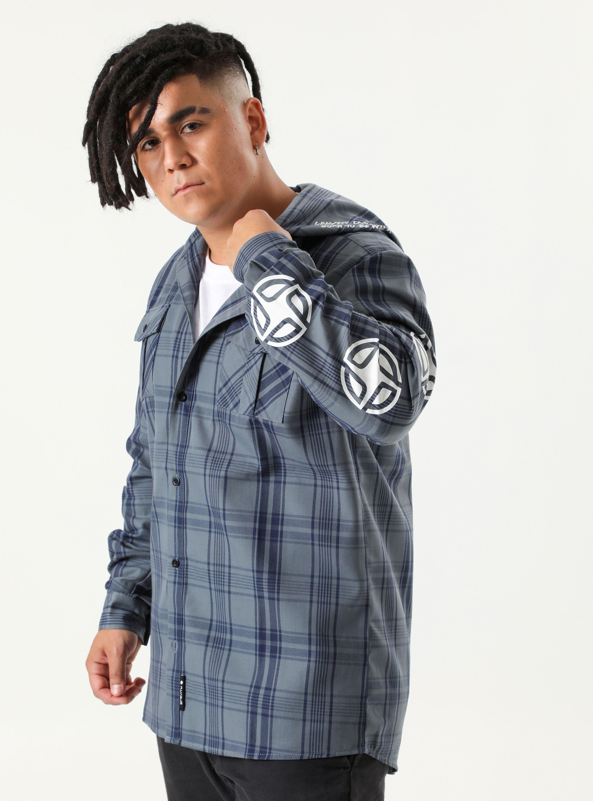 Camisa Escocesa con Gorro-0