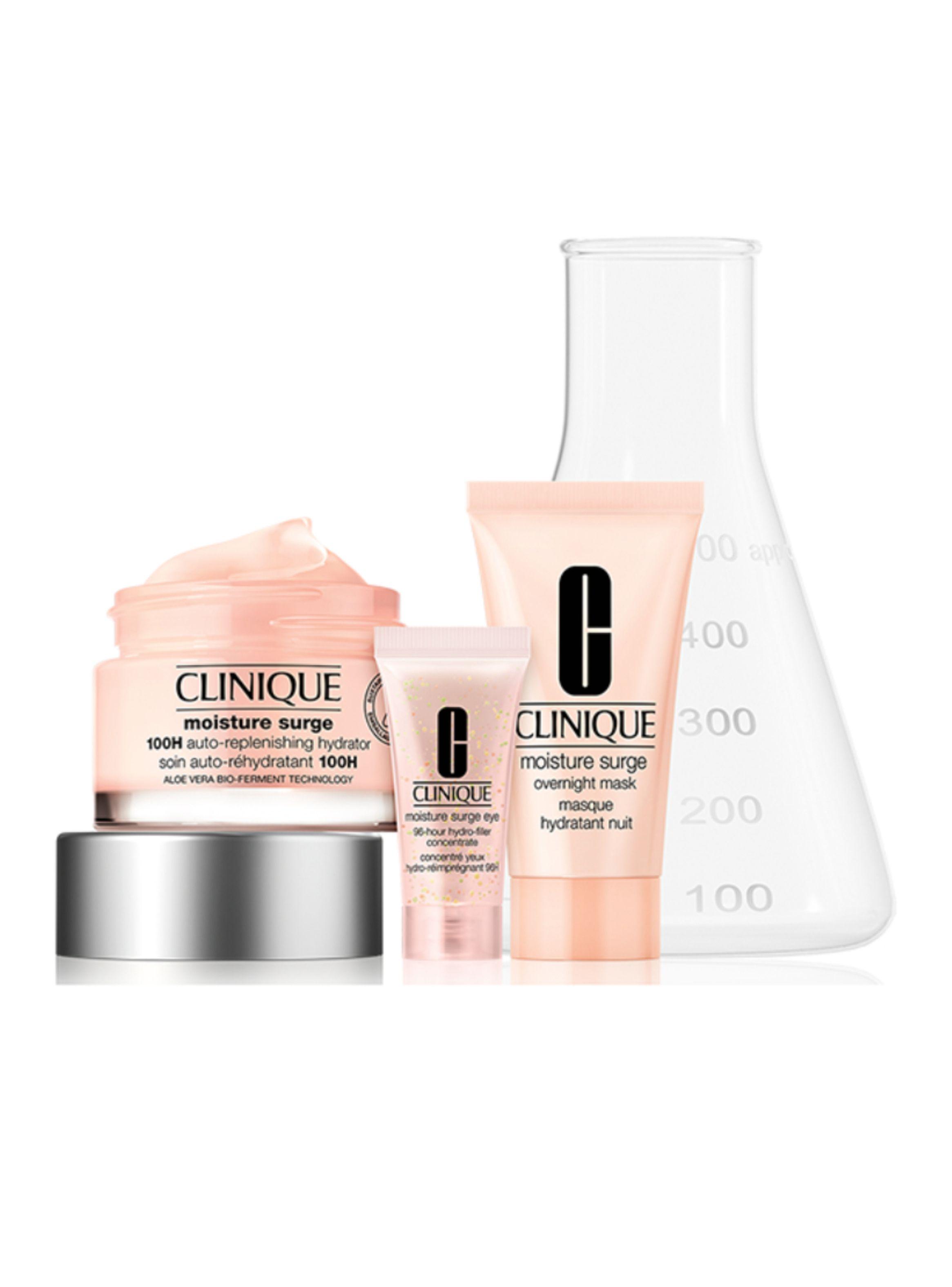 Set Clinique Hidratación y Brillo Moisture Surge 100H Auto-Replenishing Hydrator-0