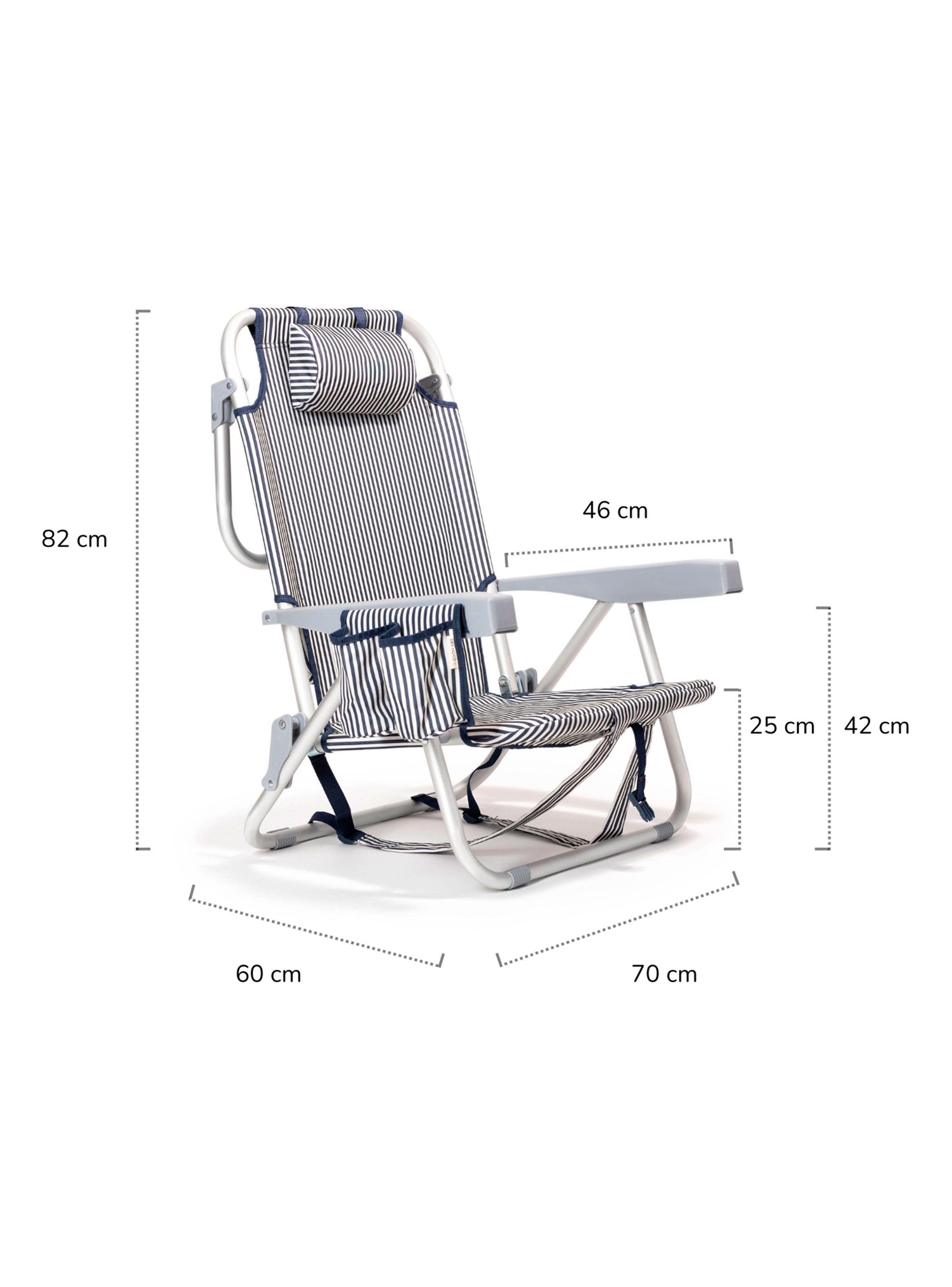 Silla Plegable Traveler Azul-1