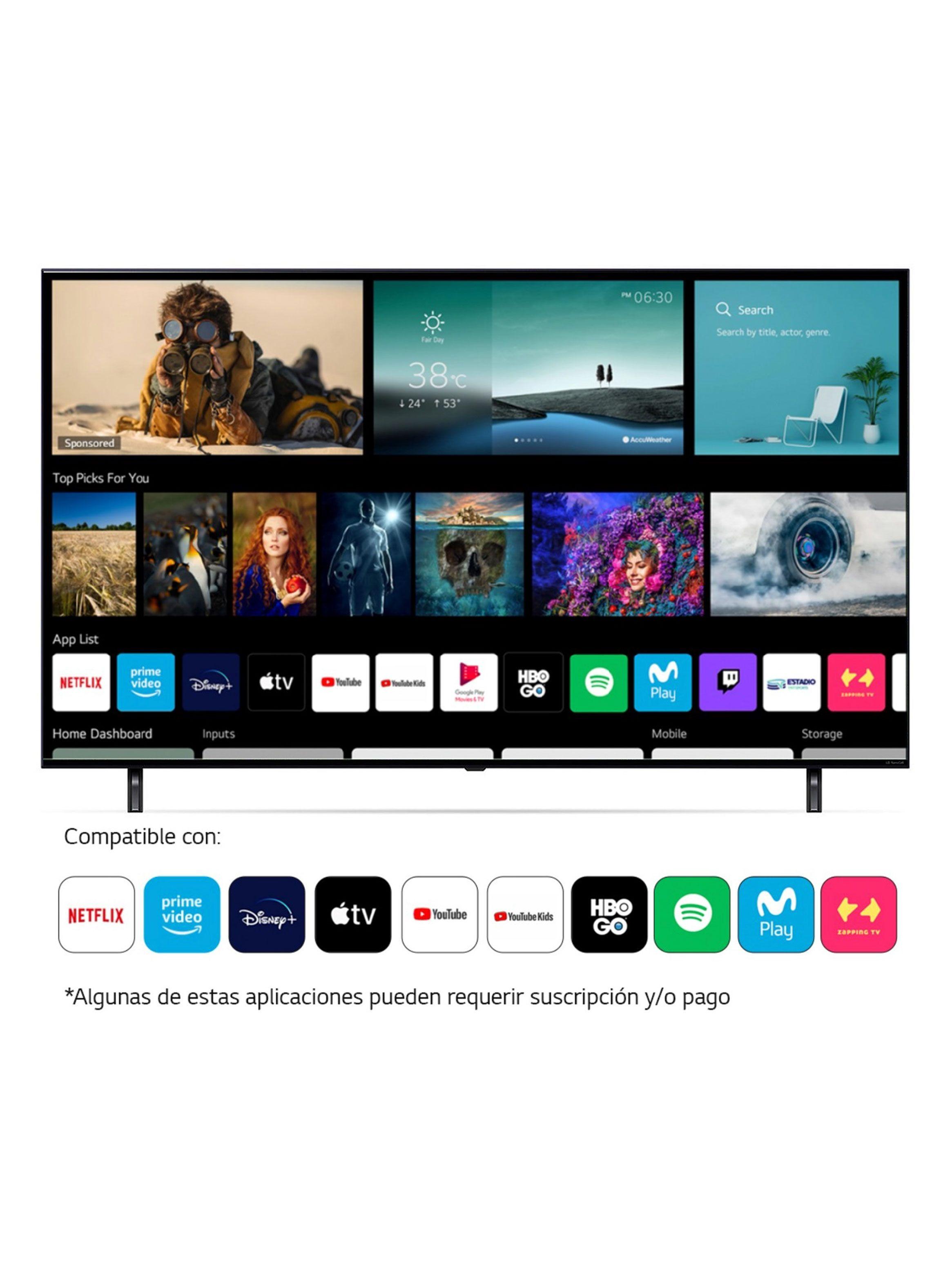 NanoCell Smart TV 55'' 4K UHD 55NANO80 + Magic Remote-1
