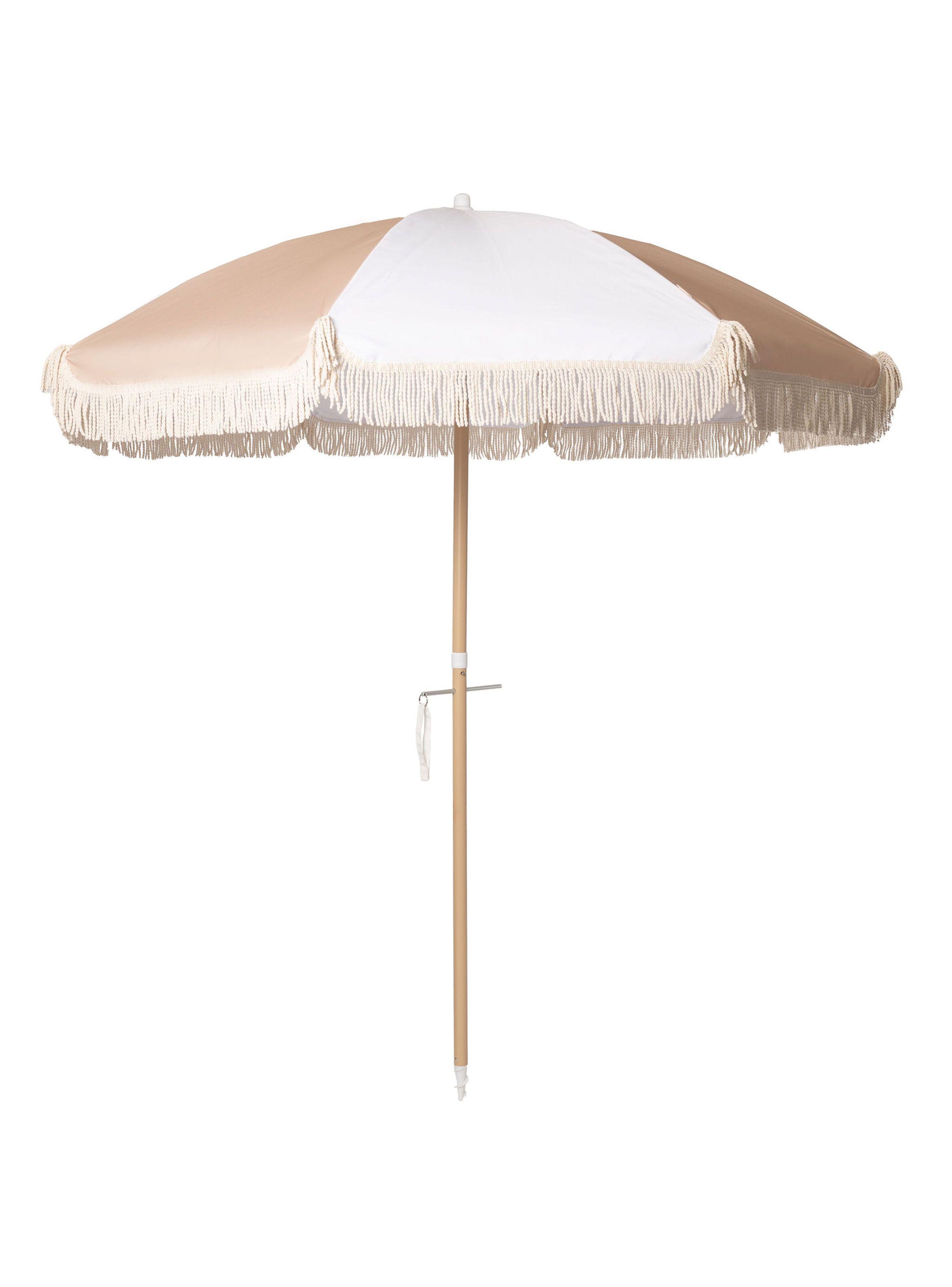 Quitasol Playa Classic Vintage Beige 200 cm-0