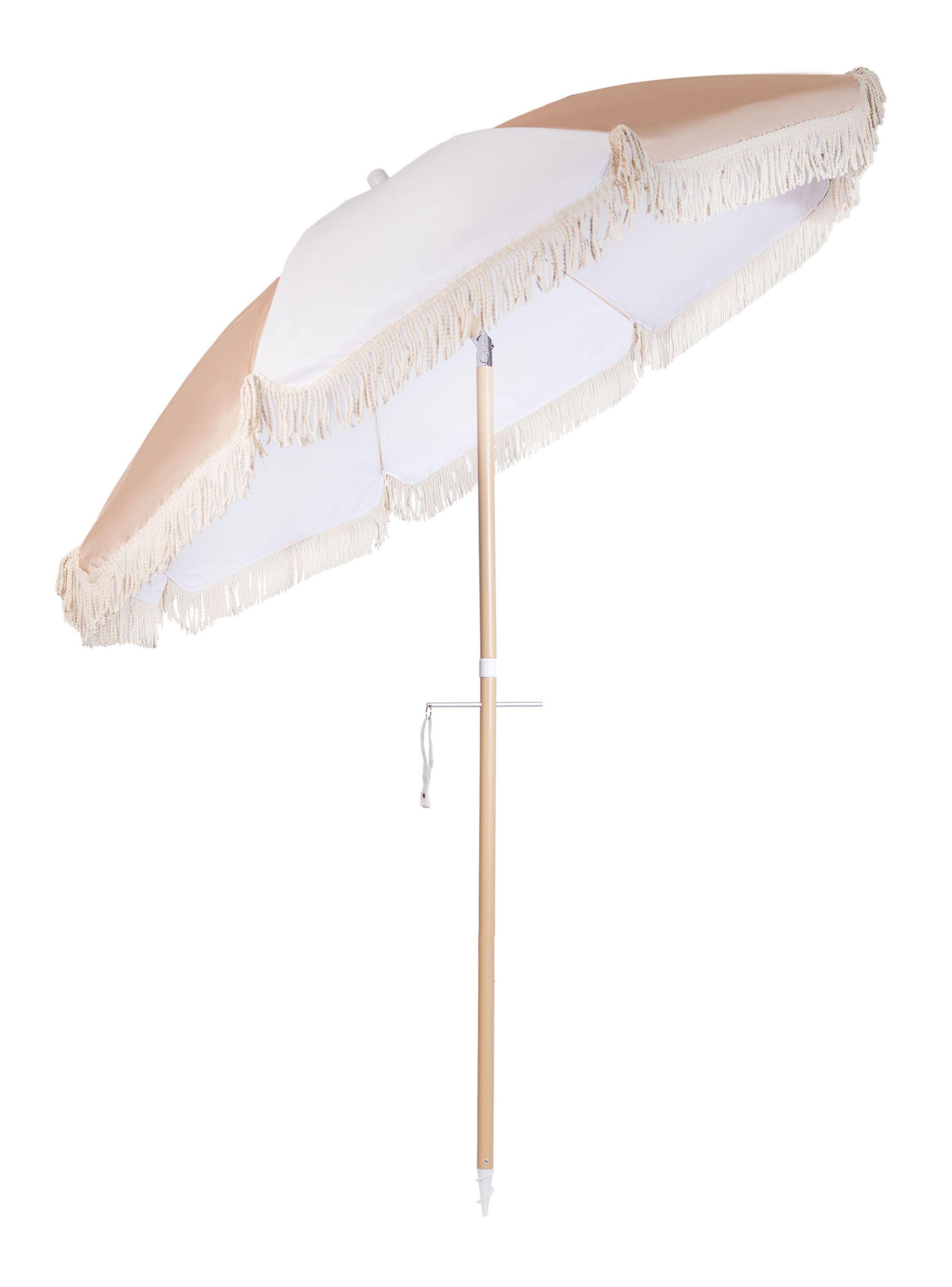 Quitasol Playa Classic Vintage Beige 200 cm-1