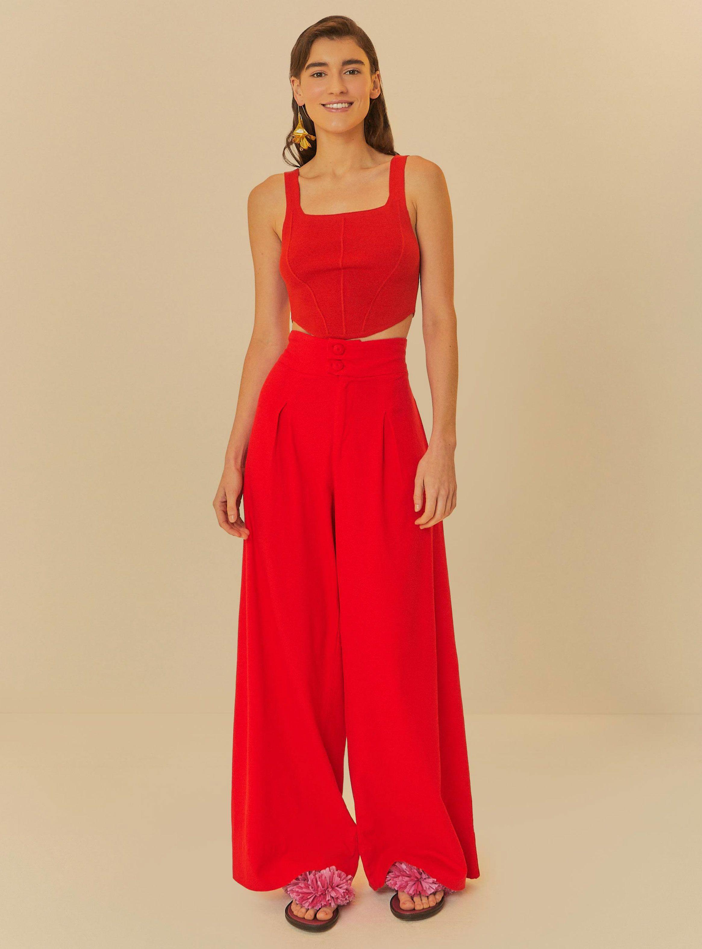 Pantalón Recto Ancho-4