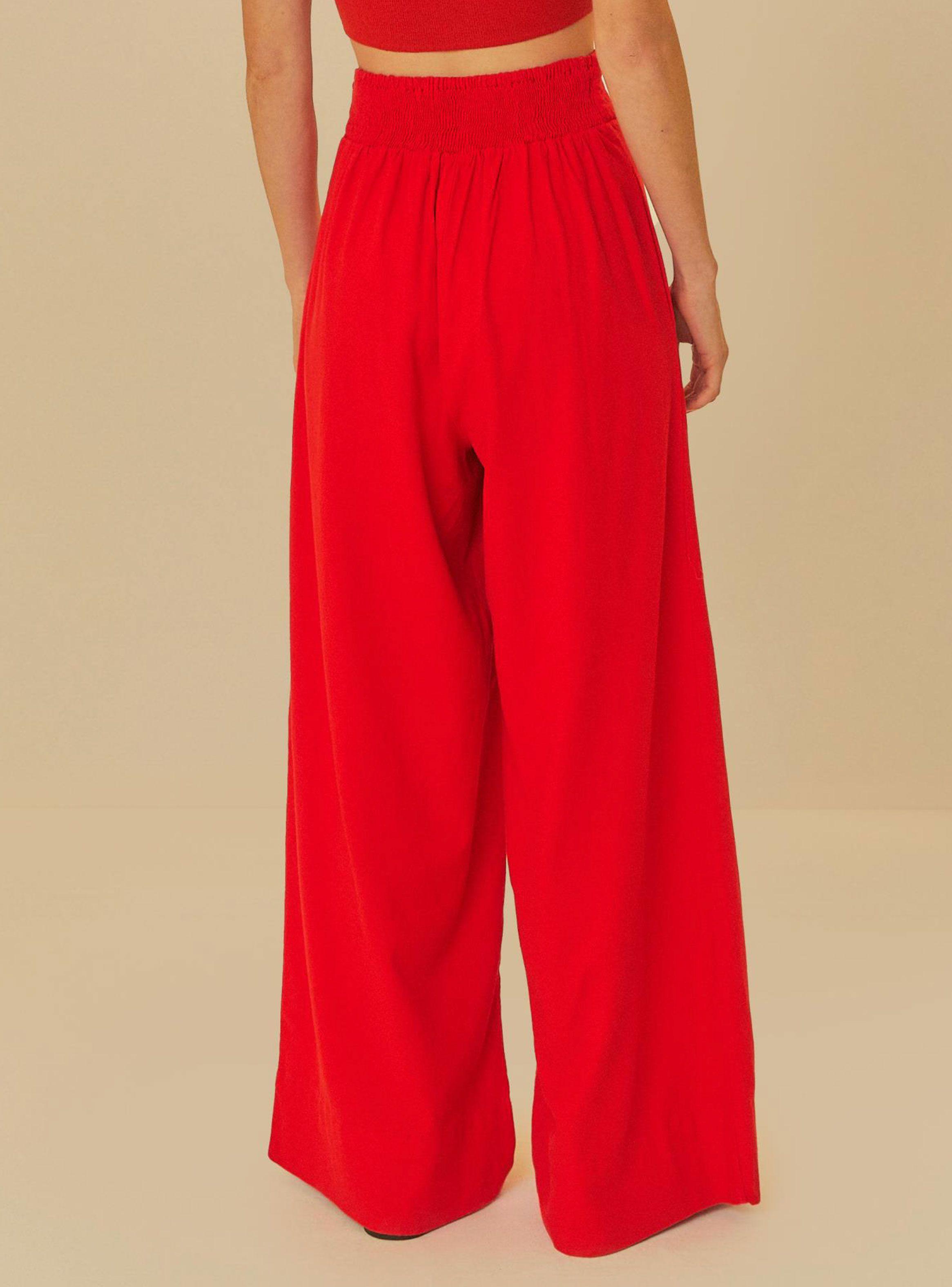 Pantalón Recto Ancho-1