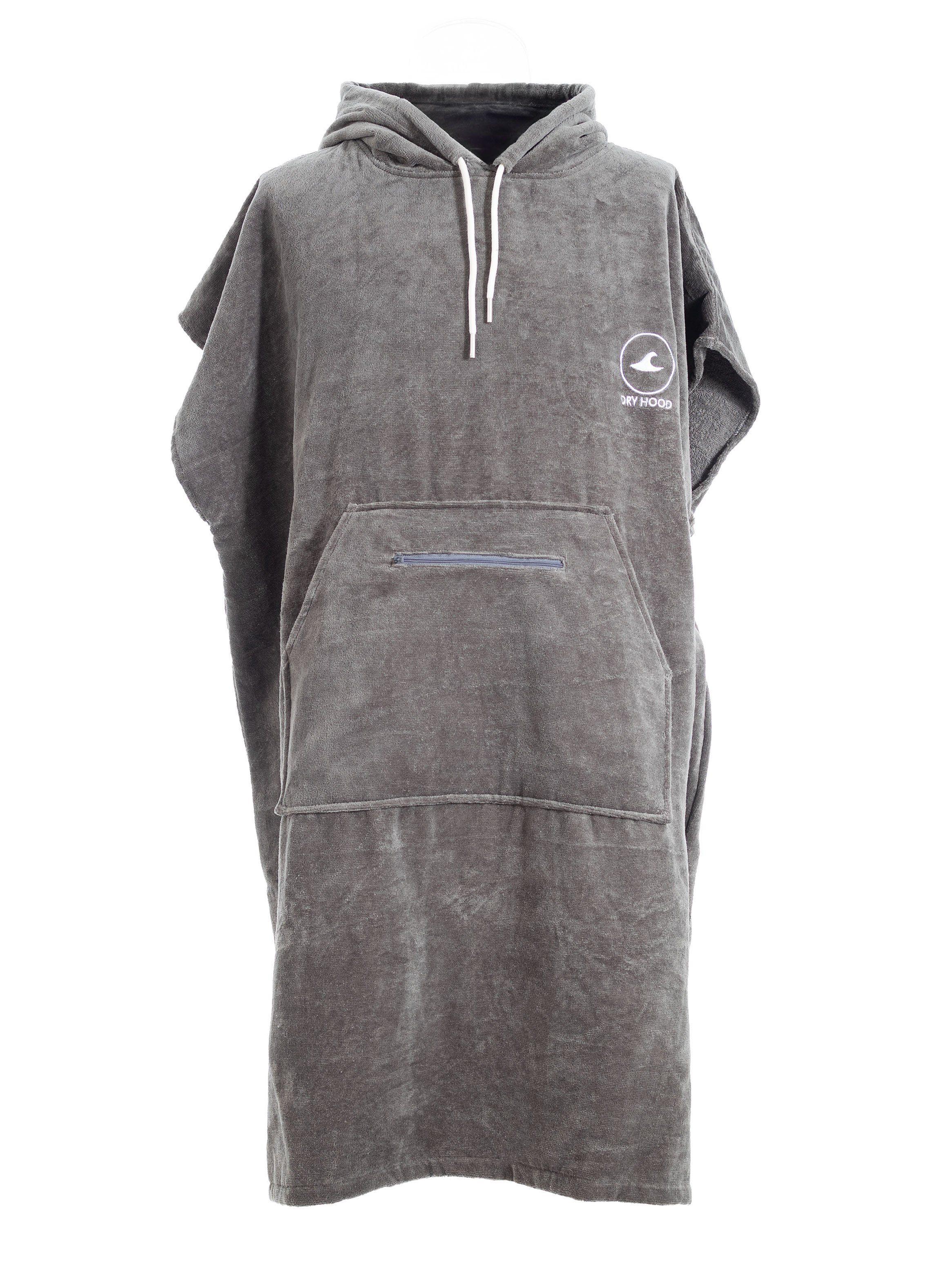 Toalla Poncho Classic 93x68 cm Gris-0